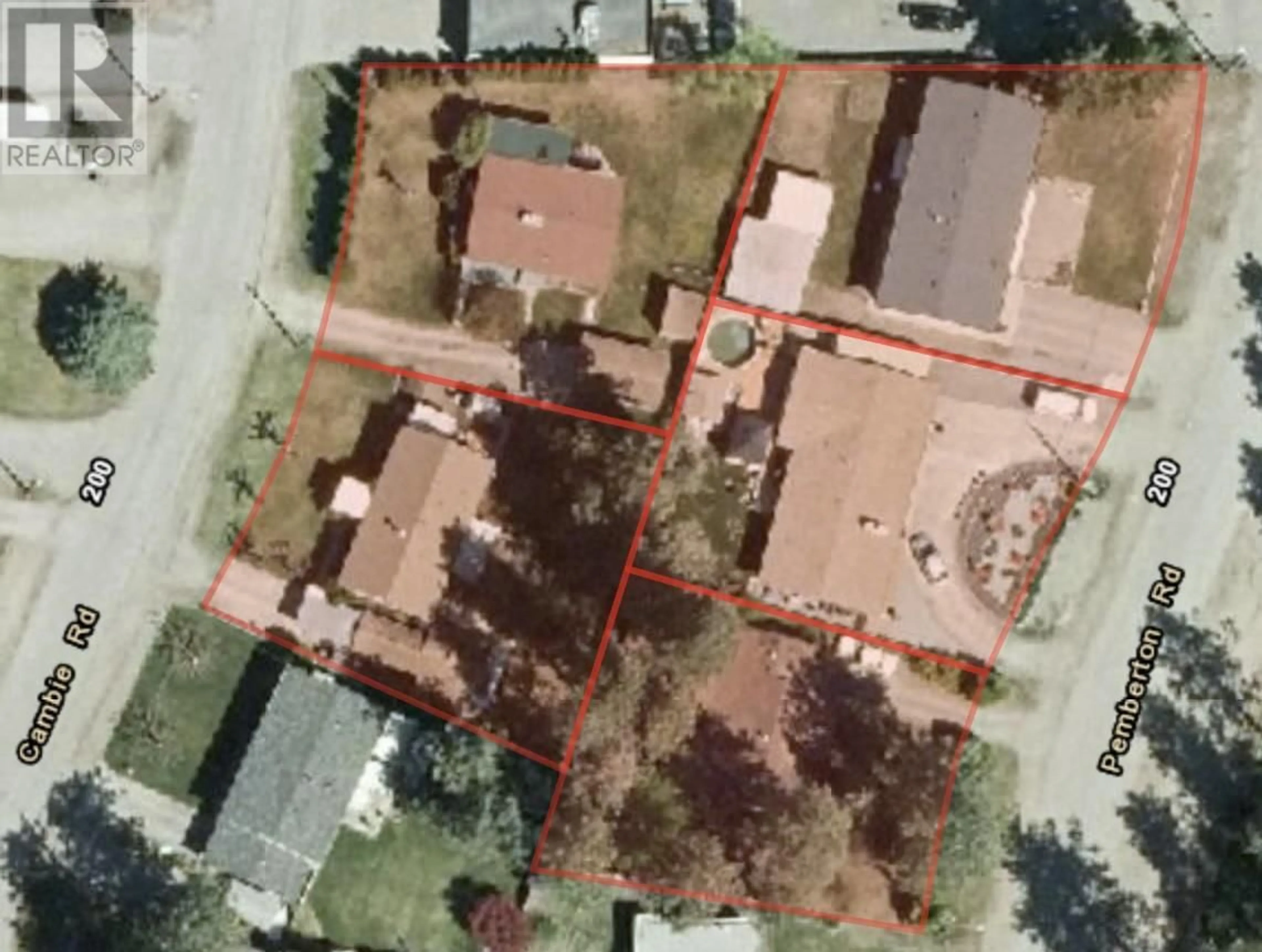 A pic from outside/outdoor area/front of a property/back of a property/a pic from drone, building for 210 Pemberton Road, Kelowna British Columbia V1X3H4