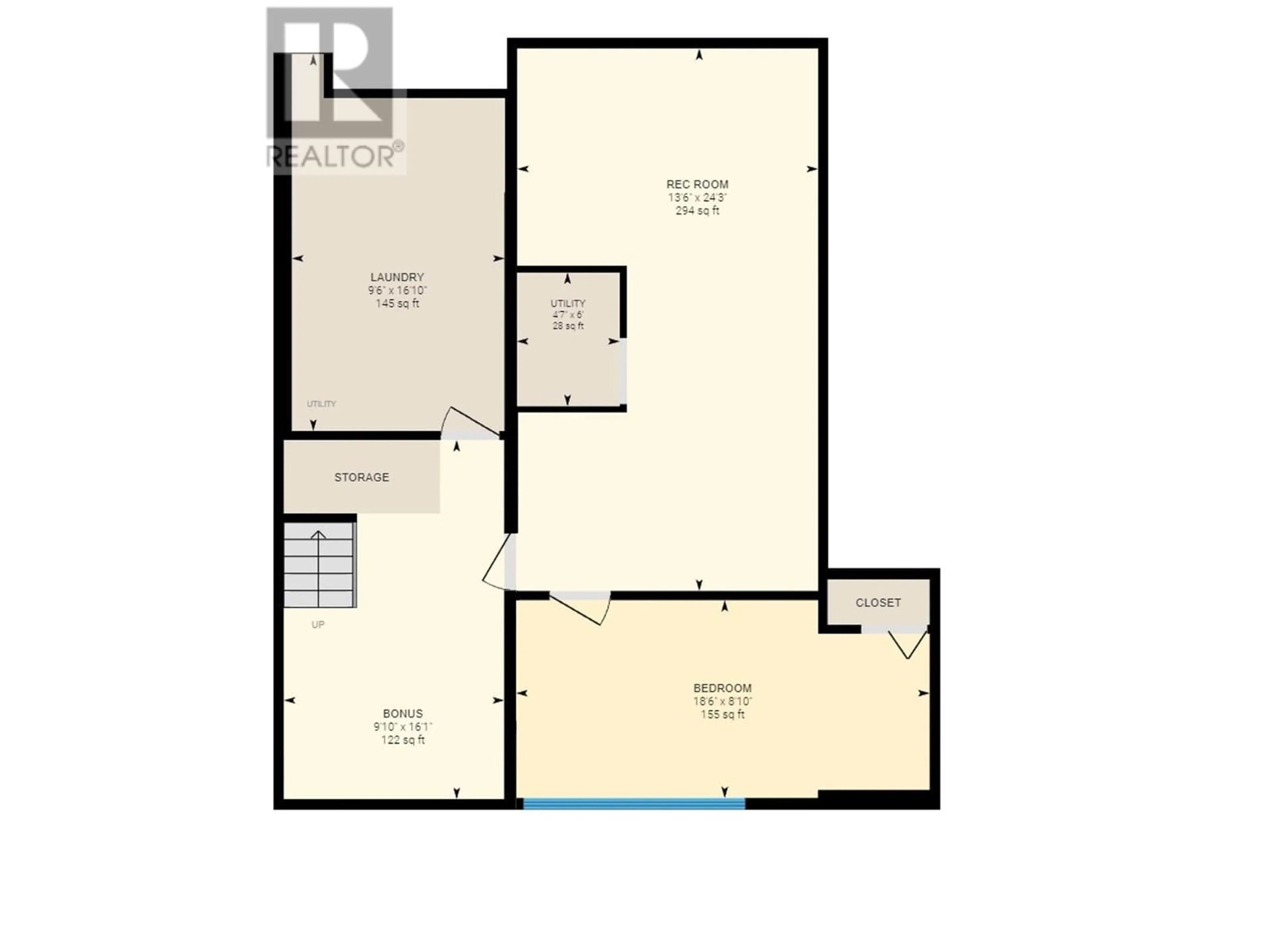 Floor plan for 240 Pemberton Road, Kelowna British Columbia V1X3H4