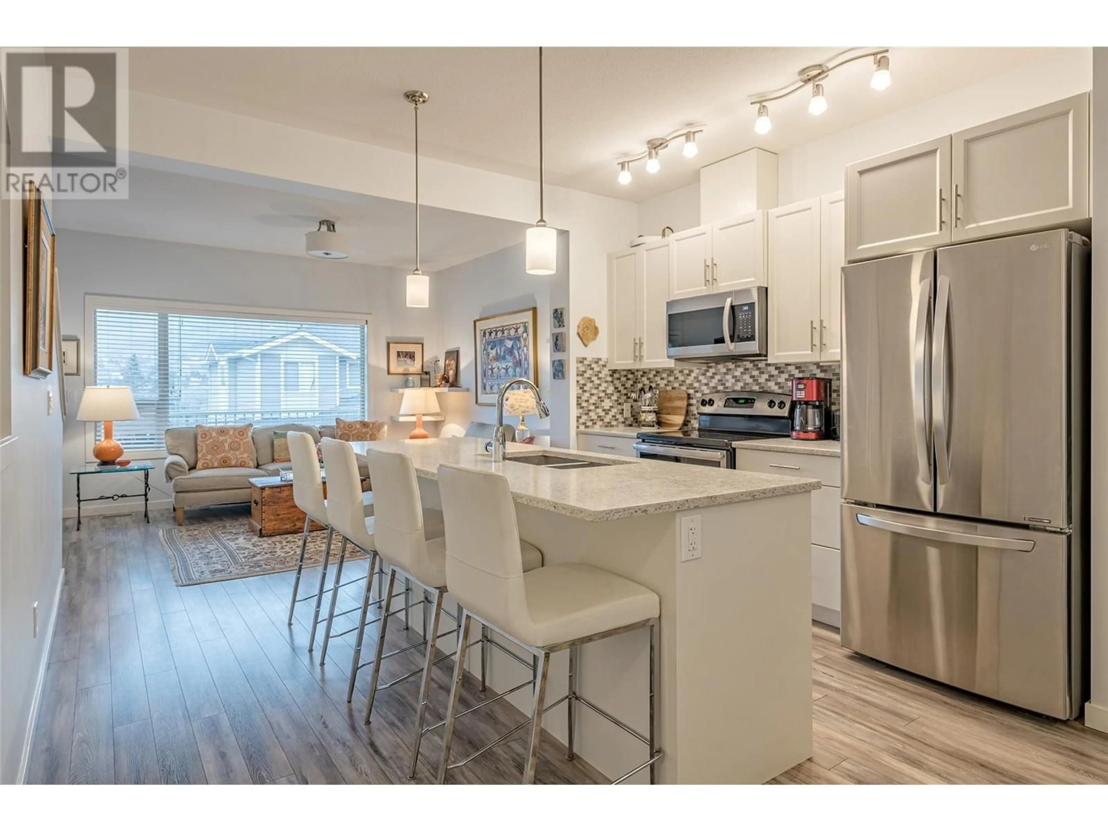 Open concept kitchen, unknown for 4700 Okanagan Avenue Unit# 18, Vernon British Columbia V1T9Y7