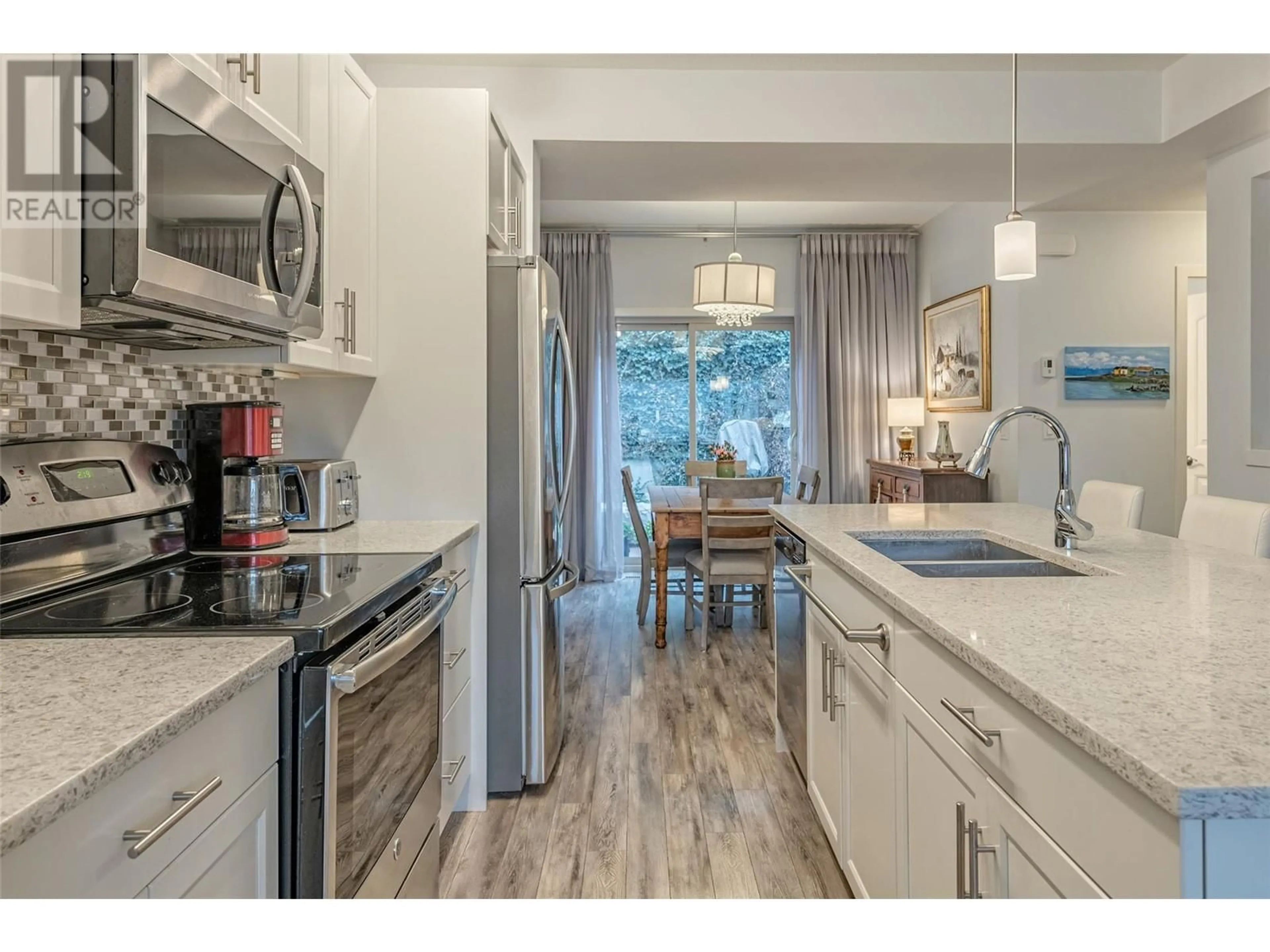 Open concept kitchen, unknown for 4700 Okanagan Avenue Unit# 18, Vernon British Columbia V1T9Y7