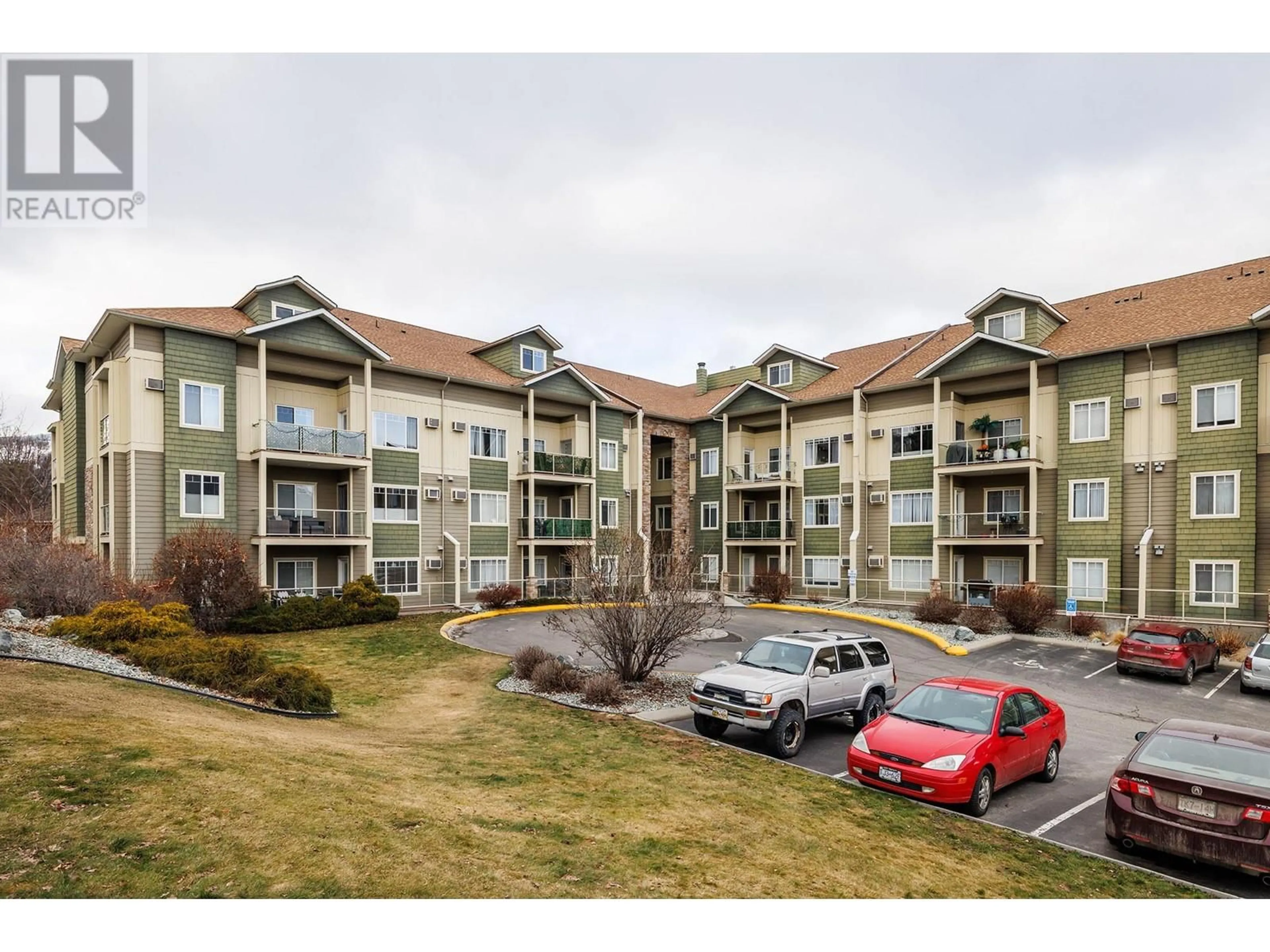 A pic from outside/outdoor area/front of a property/back of a property/a pic from drone, mountain view for 2120 Shannon Ridge Drive Unit# 209, West Kelowna British Columbia V4T2L1