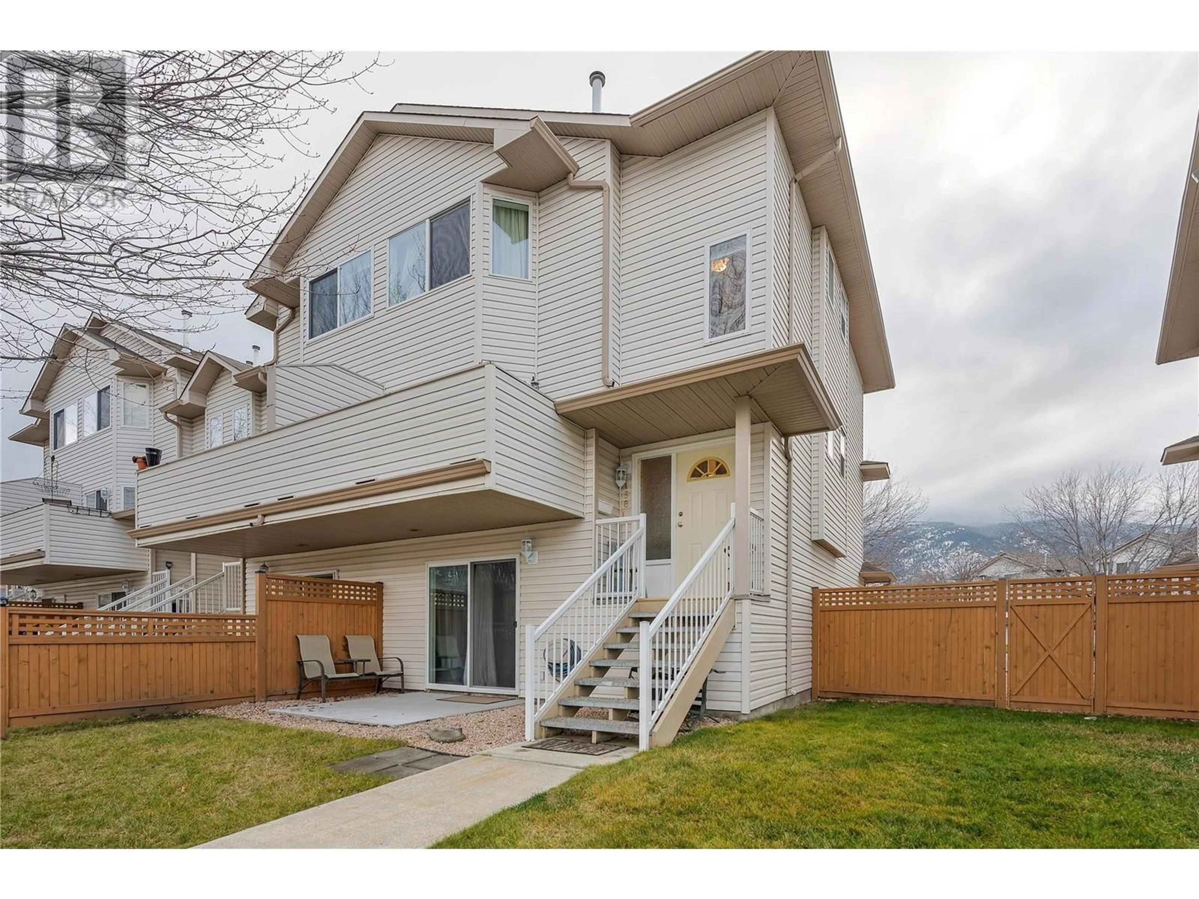 Home with vinyl exterior material, mountain view for 3153 Paris Street Unit# 158, Penticton British Columbia V2A8P1