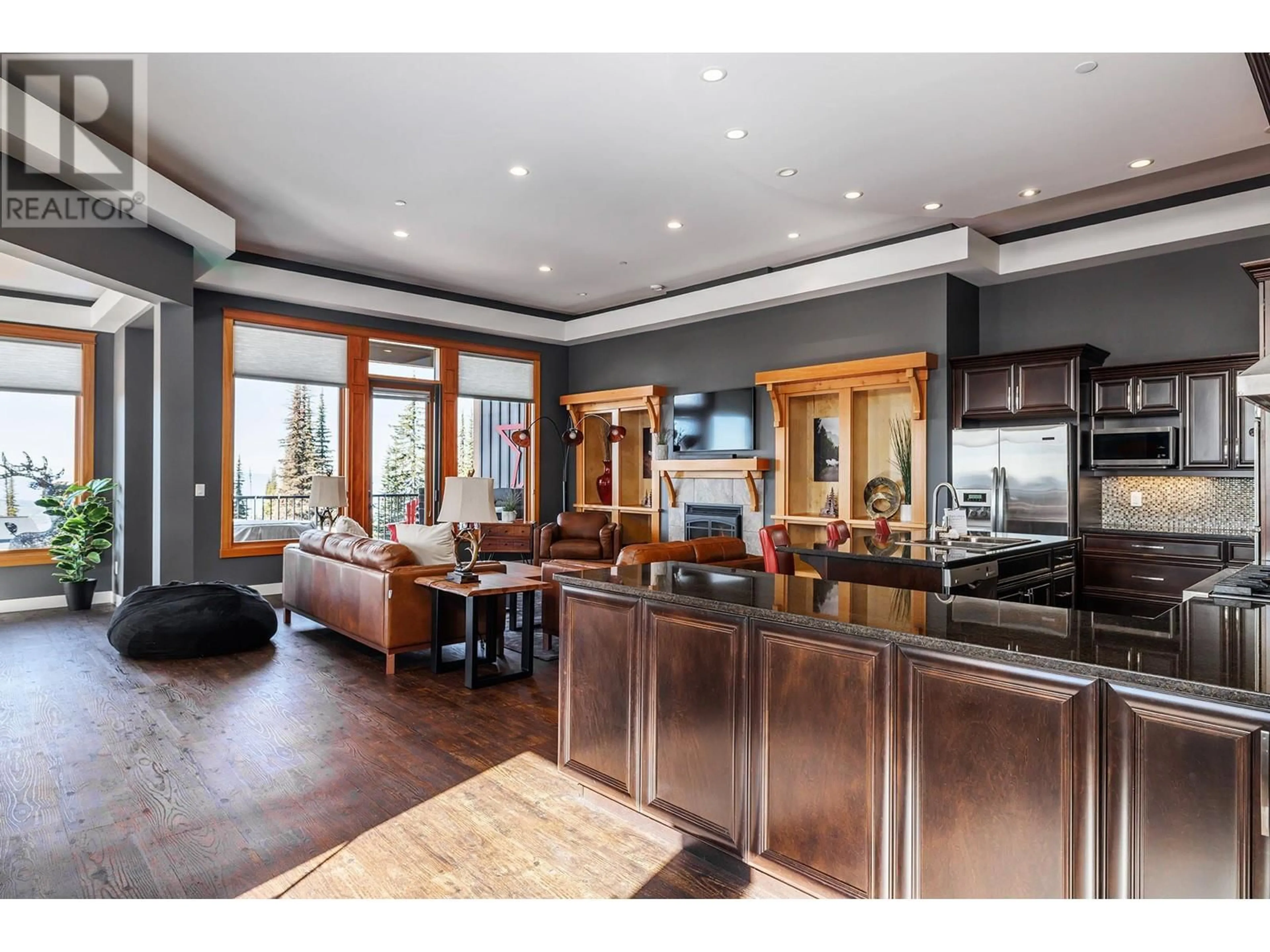 Open concept kitchen, unknown for 9864 Cathedral Drive, Silver Star British Columbia V1B3M1