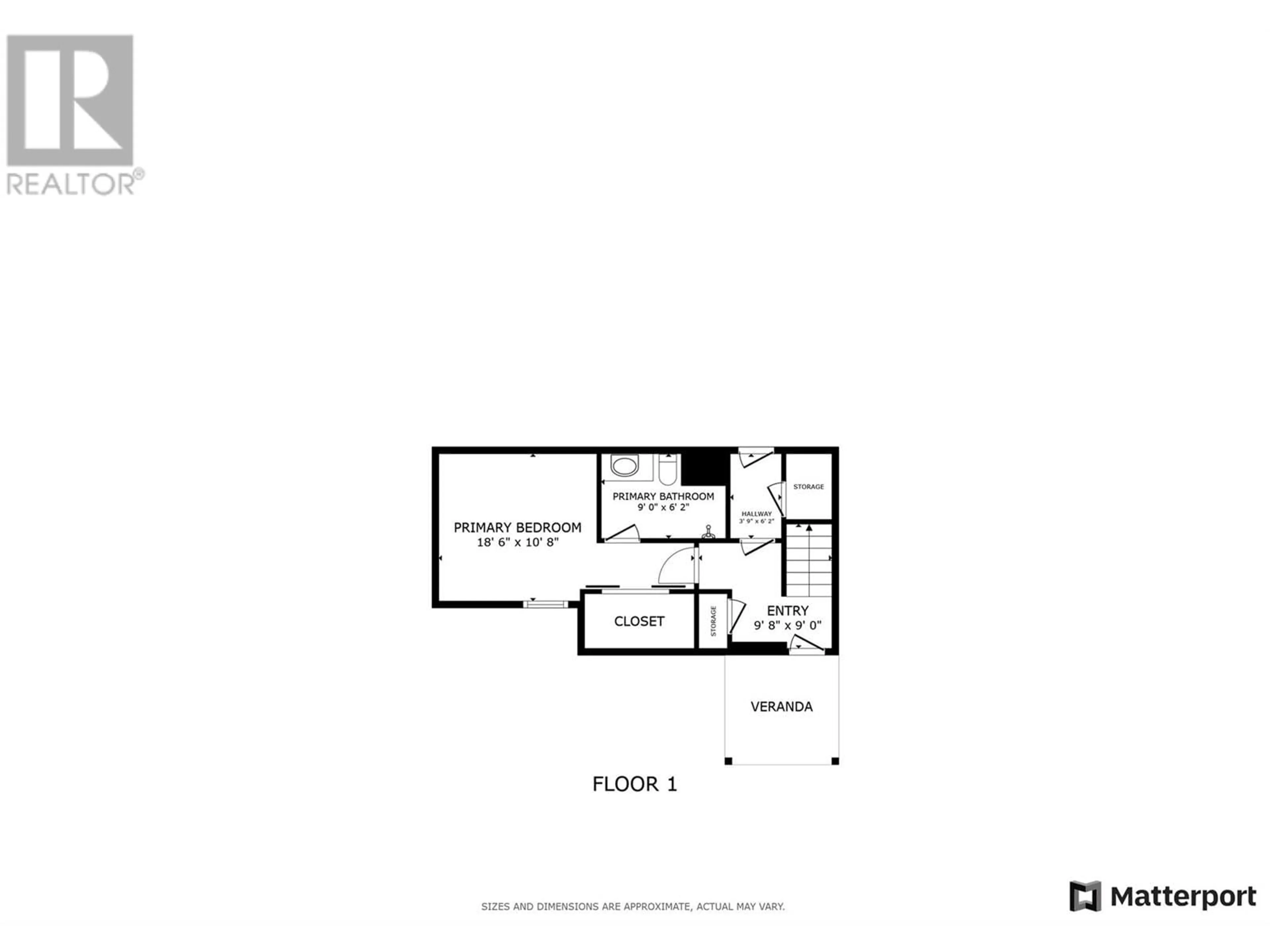 Floor plan for 101 - 3634 MISSION SPRINGS DRIVE, Kelowna British Columbia V1W0C9