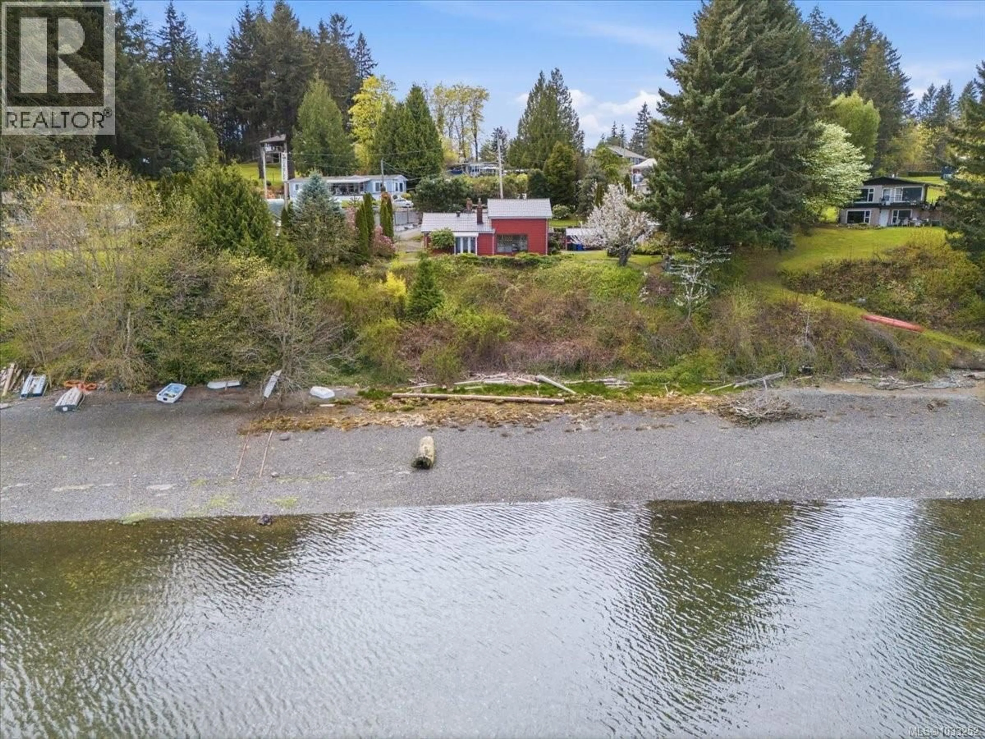 A pic from outside/outdoor area/front of a property/back of a property/a pic from drone, water/lake/river/ocean view for 4911 HARBOUR VIEW ROAD, Ladysmith British Columbia V9G1M7