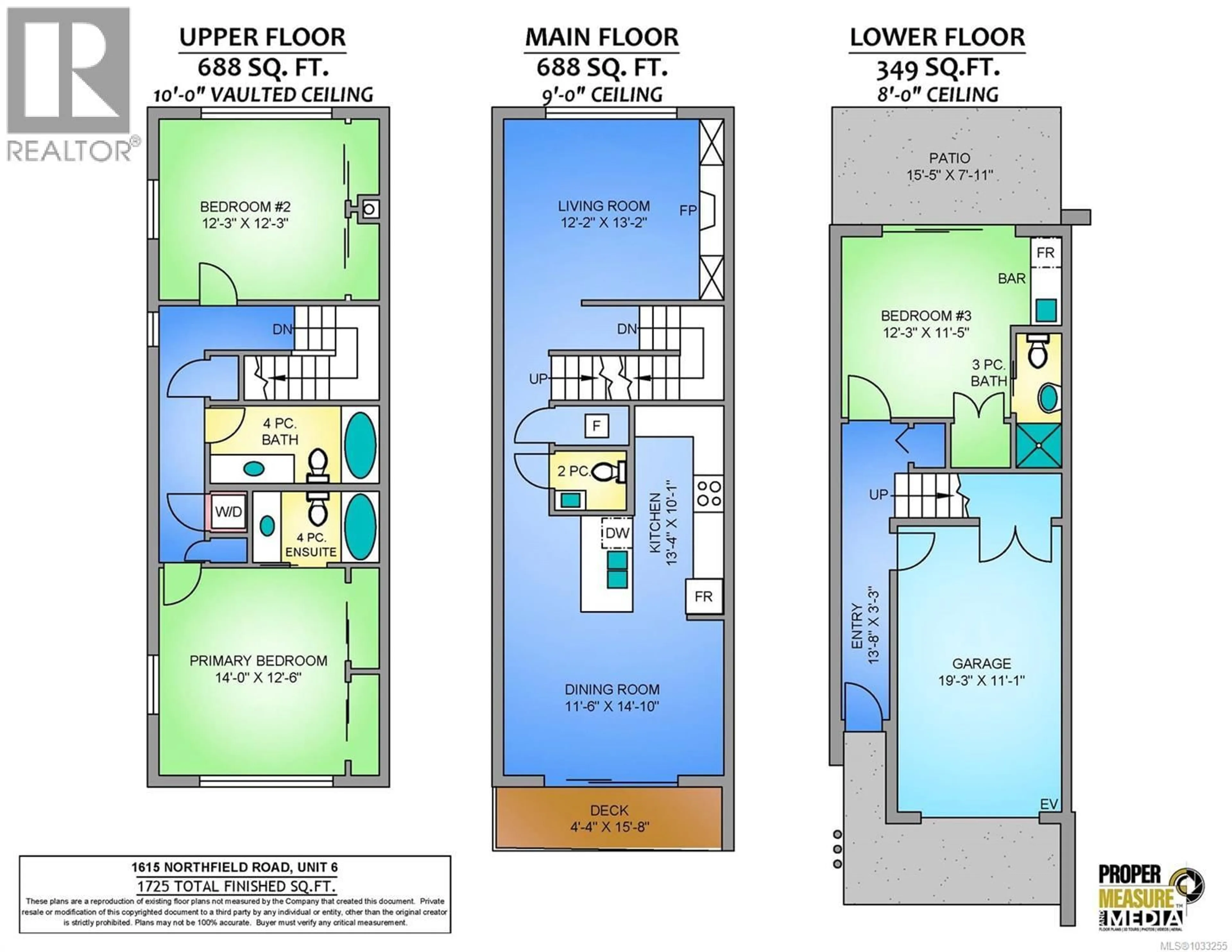 Floor plan for 106 - 1615 NORTHFIELD ROAD, Nanaimo British Columbia V9S5A8