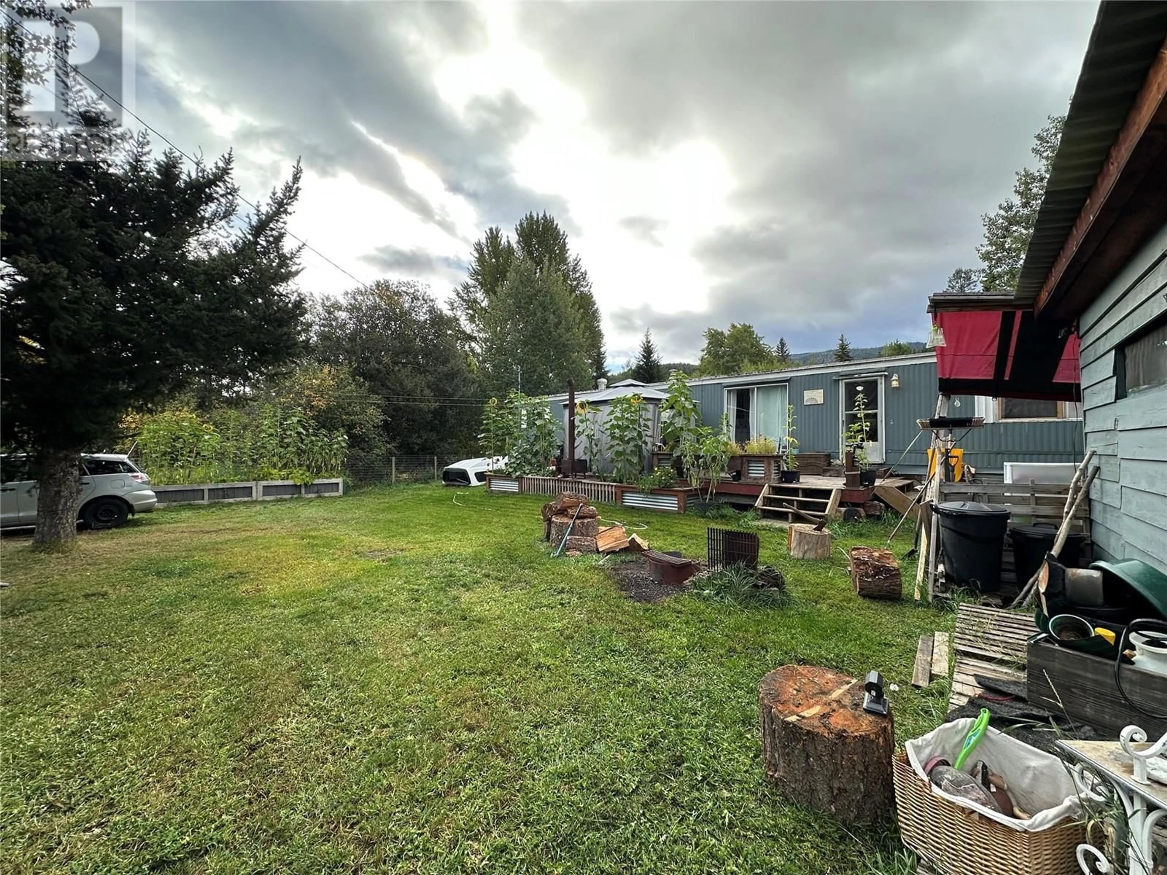 A pic from outside/outdoor area/front of a property/back of a property/a pic from drone, forest/trees view for 1881 MAIN STREET, Coalmont-Tulameen British Columbia V0X1G0