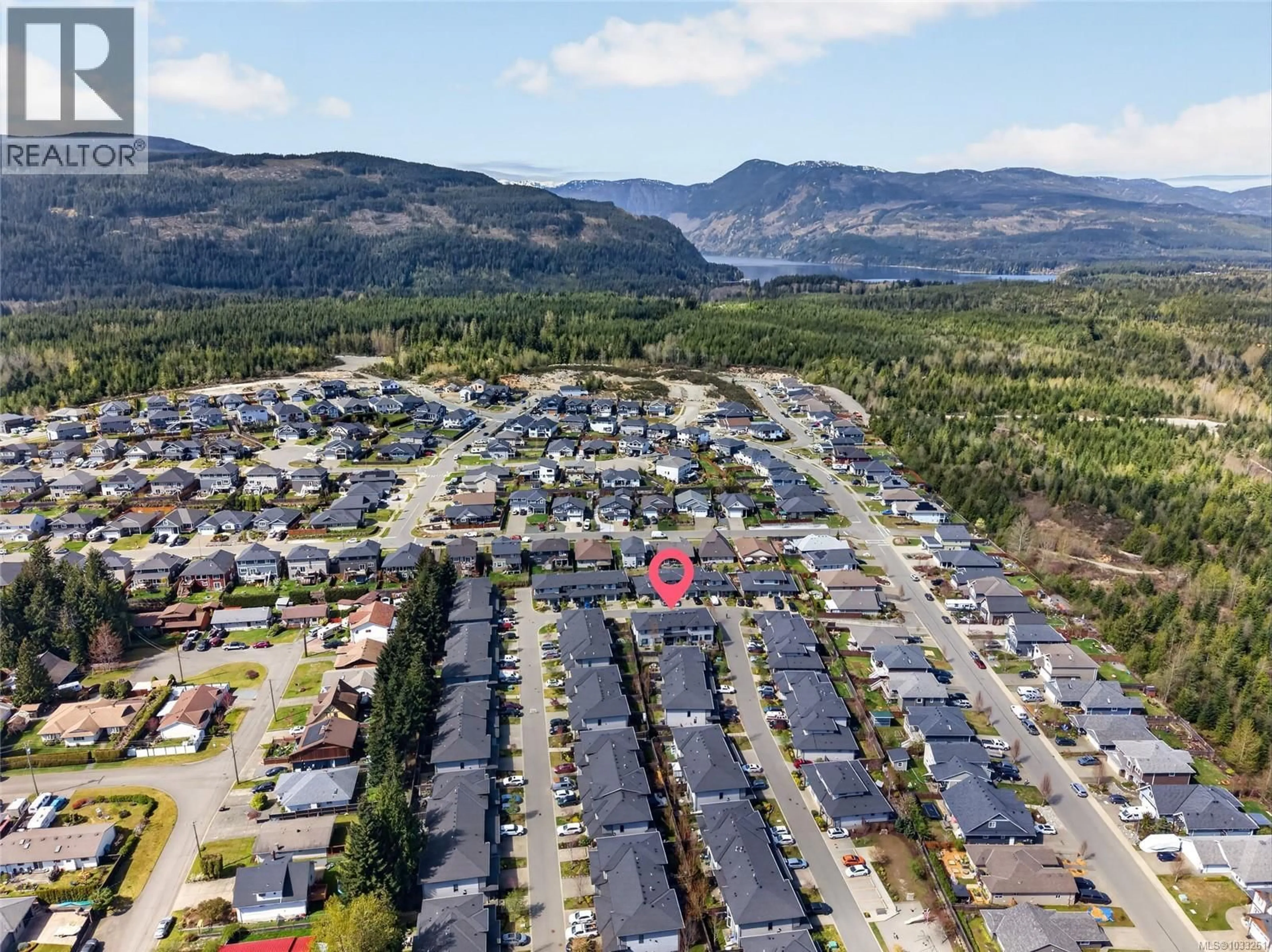 A pic from outside/outdoor area/front of a property/back of a property/a pic from drone, mountain view for 72 - 2607 KENDAL AVENUE, Cumberland British Columbia V0R1S0