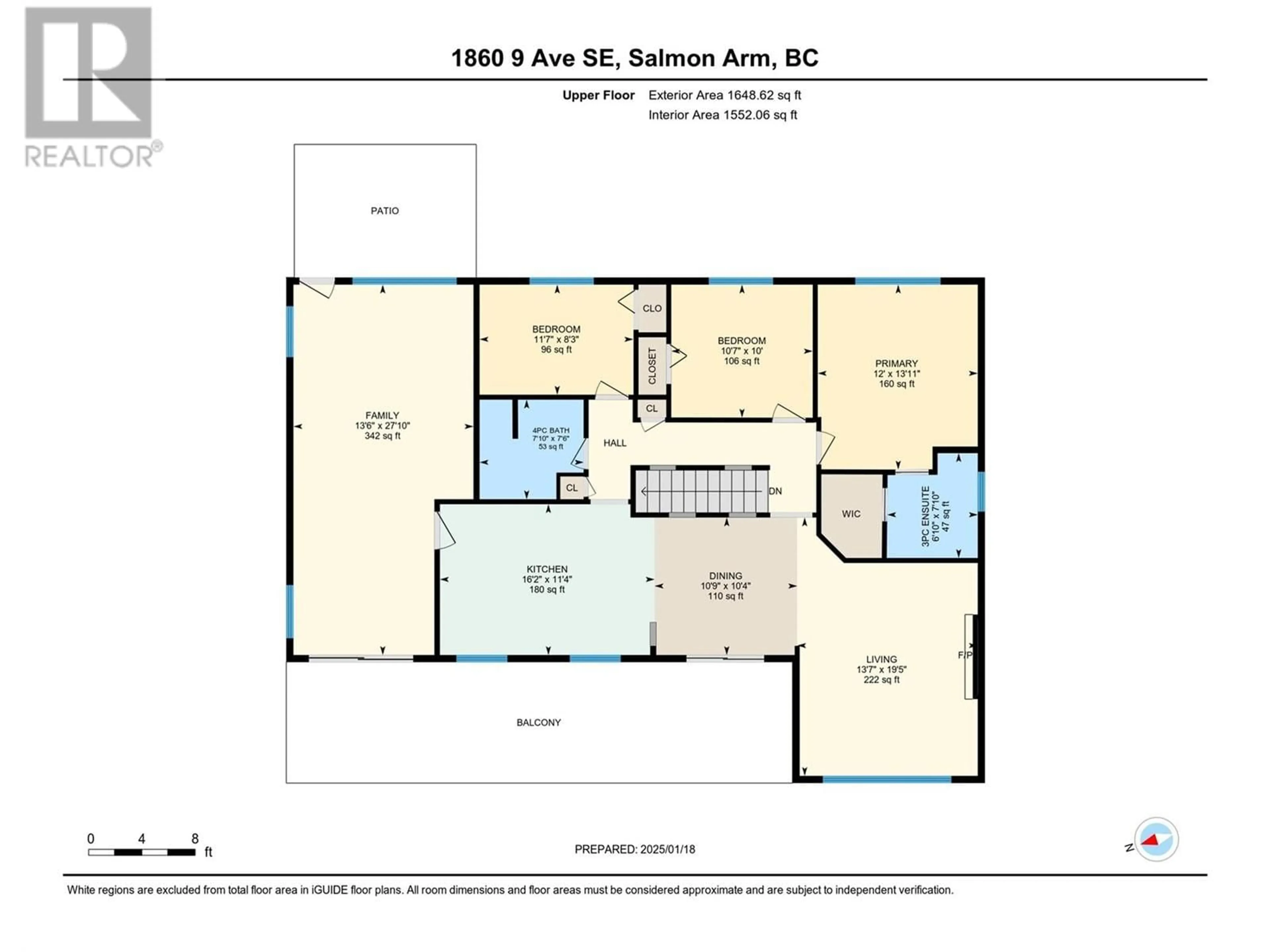 Floor plan for 1860 9 Avenue SE, Salmon Arm British Columbia V1E2J5