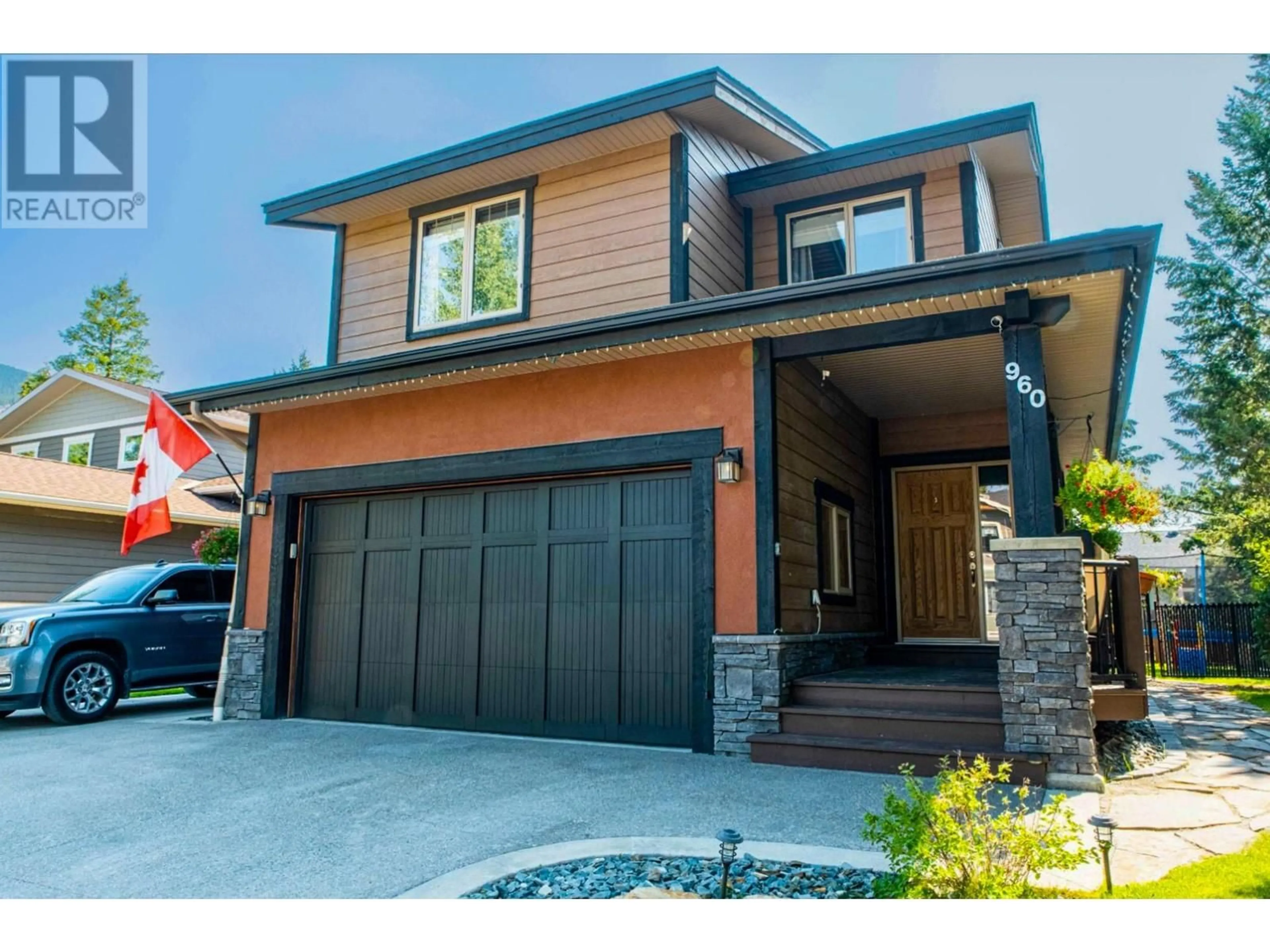 Home with brick exterior material, street for 960 COPPER POINT Way, Invermere British Columbia V0A1K3