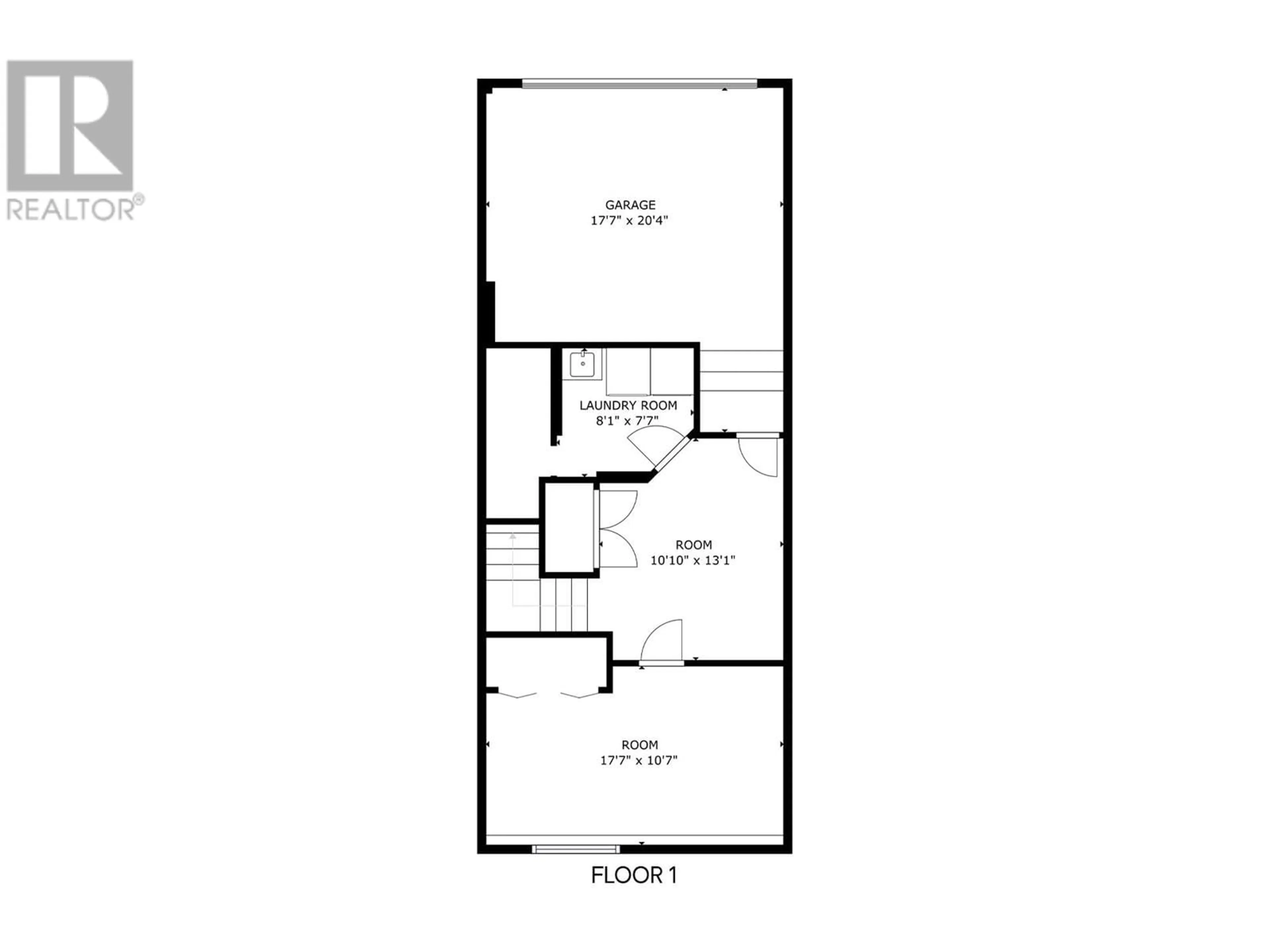 Floor plan for 5460 Clements Crescent Unit# 101, Peachland British Columbia V0H1X5