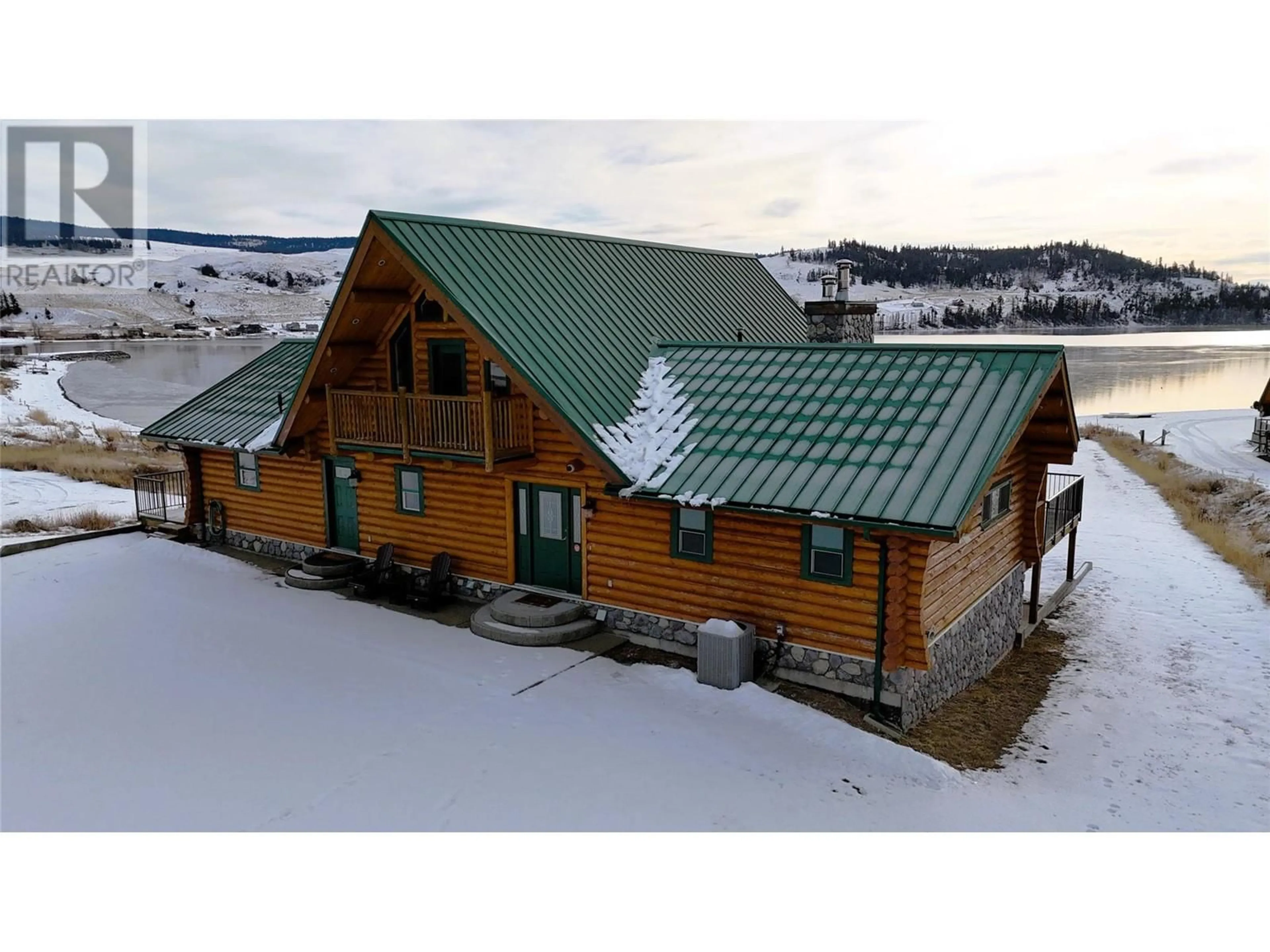 A pic from outside/outdoor area/front of a property/back of a property/a pic from drone, building for 64 WINDY Way Lot# 7, Stump Lake British Columbia V0E2R0