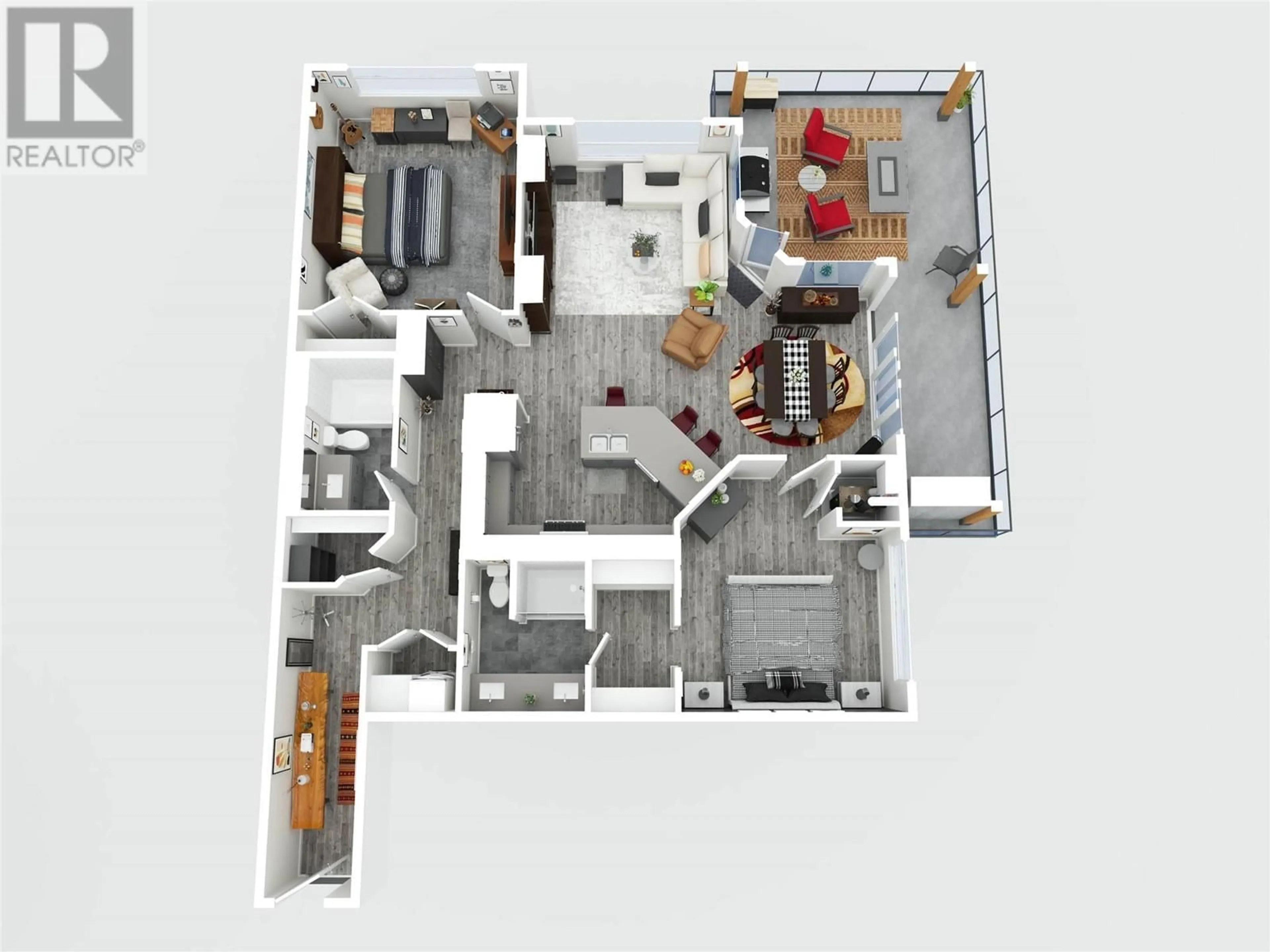 Floor plan for 651 DUNES Drive Unit# 301, Kamloops British Columbia V2B8M8