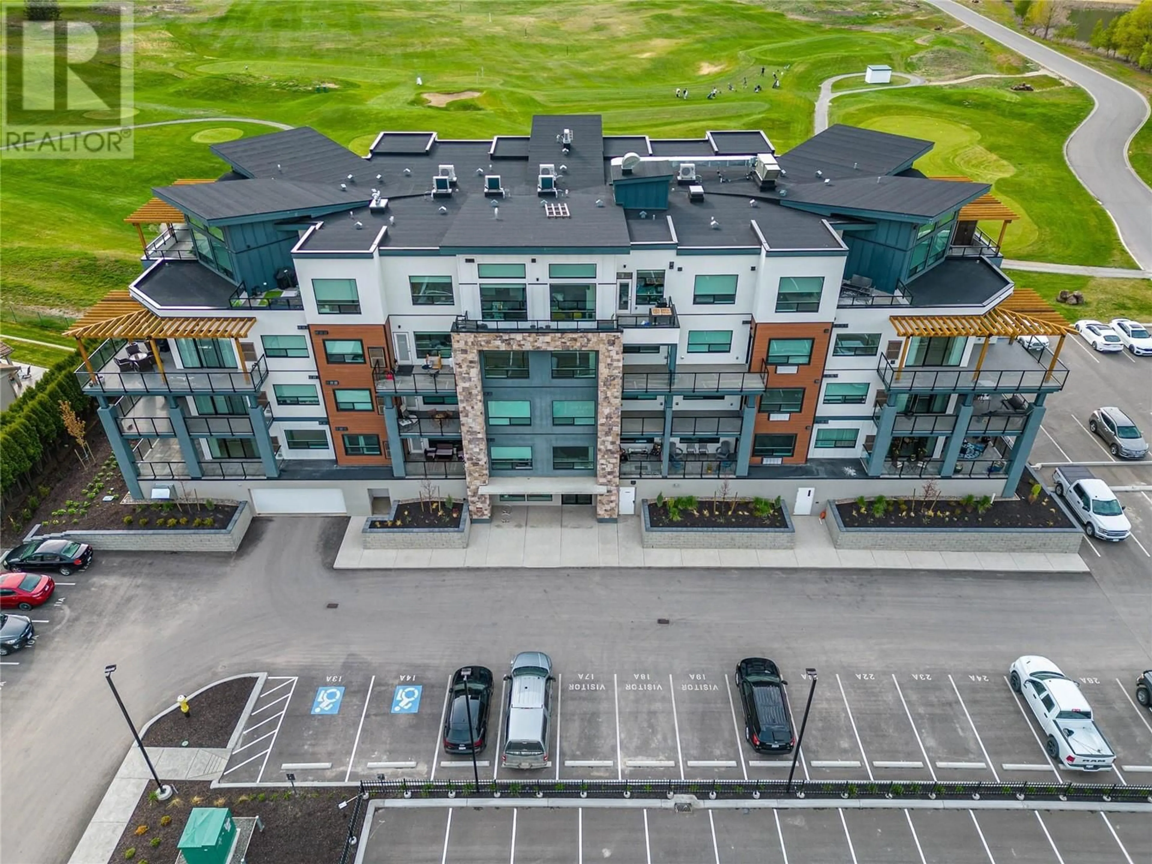 A pic from outside/outdoor area/front of a property/back of a property/a pic from drone, unknown for 651 DUNES Drive Unit# 301, Kamloops British Columbia V2B8M8