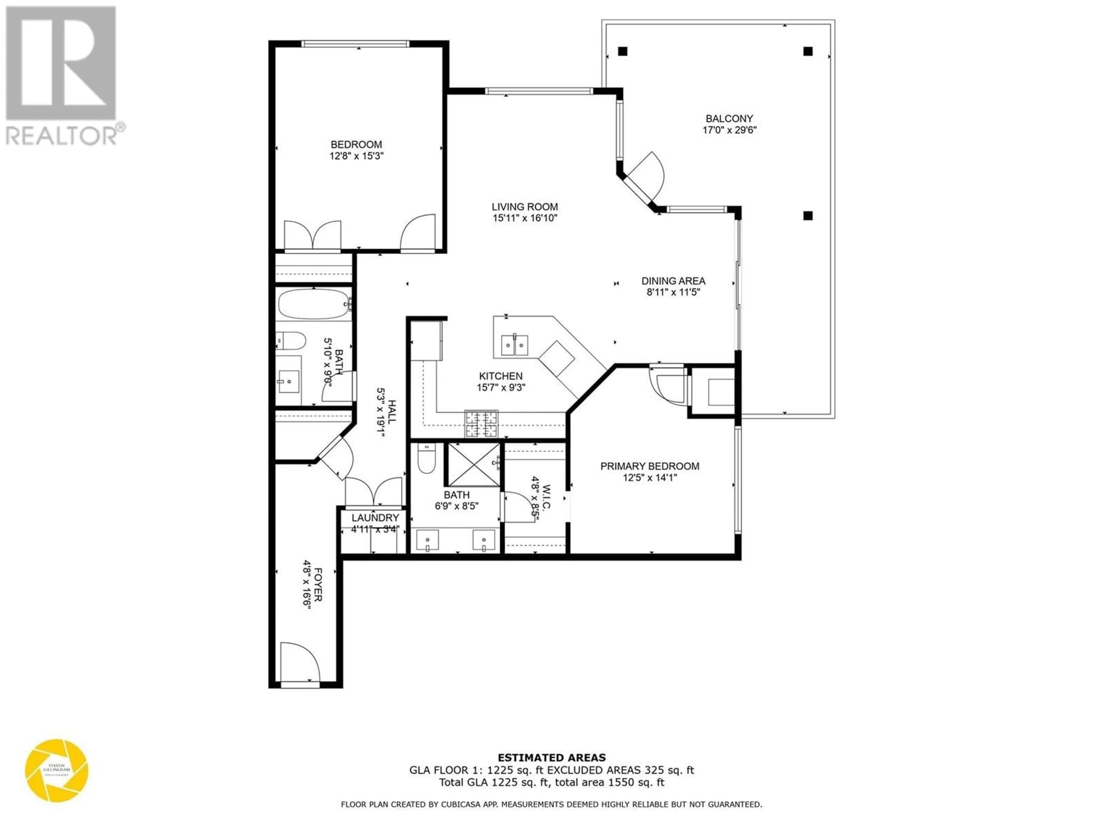 Floor plan for 651 DUNES Drive Unit# 301, Kamloops British Columbia V2B8M8