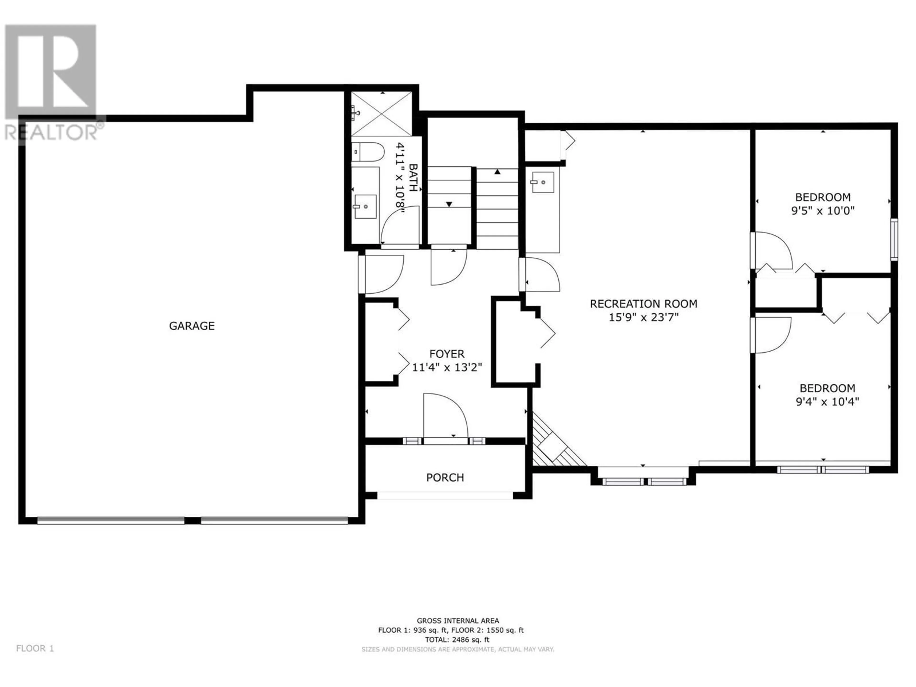 Floor plan for 17131 Coral Beach Road, Lake Country British Columbia V4V1B9