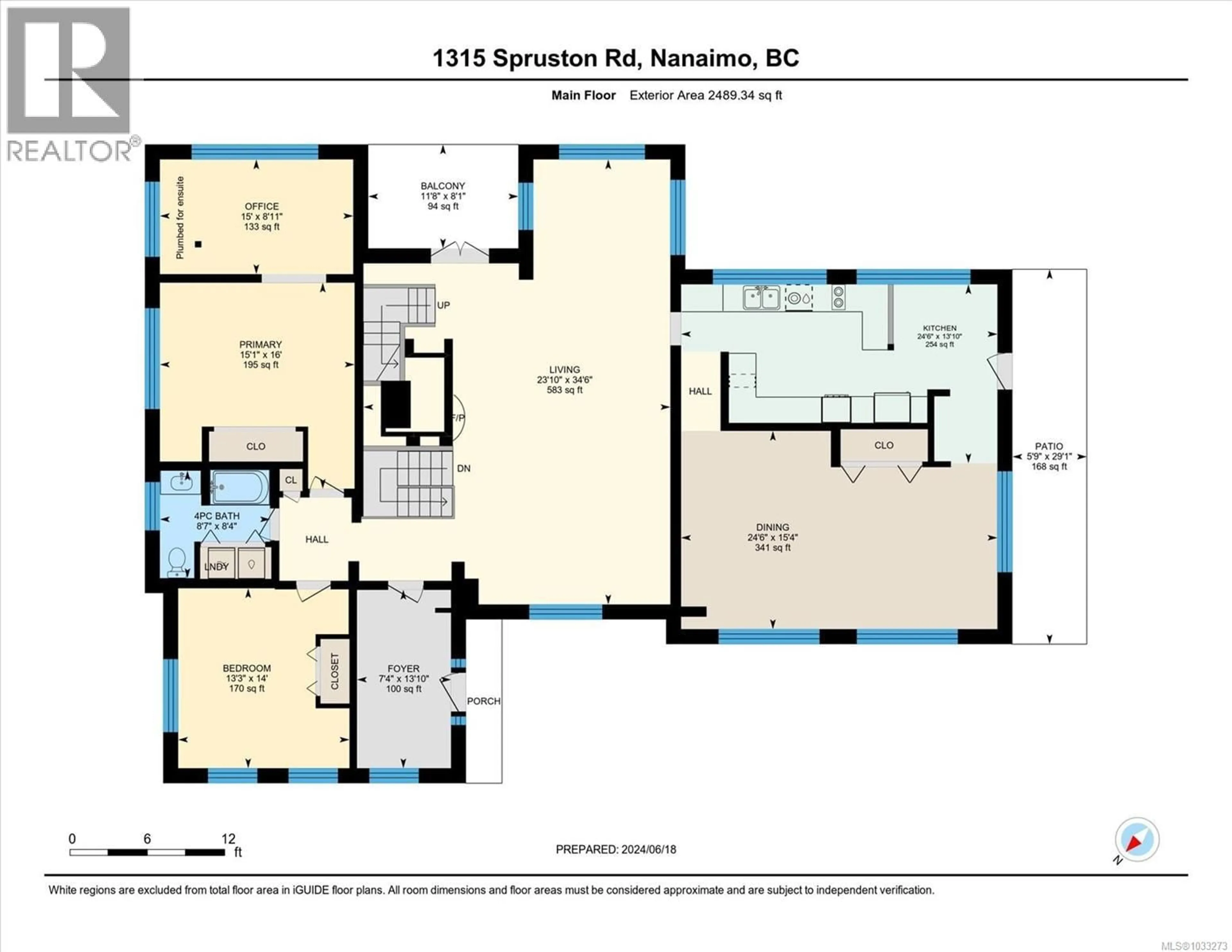 Floor plan for 1315 SPRUSTON ROAD, Cassidy British Columbia V9X1S8