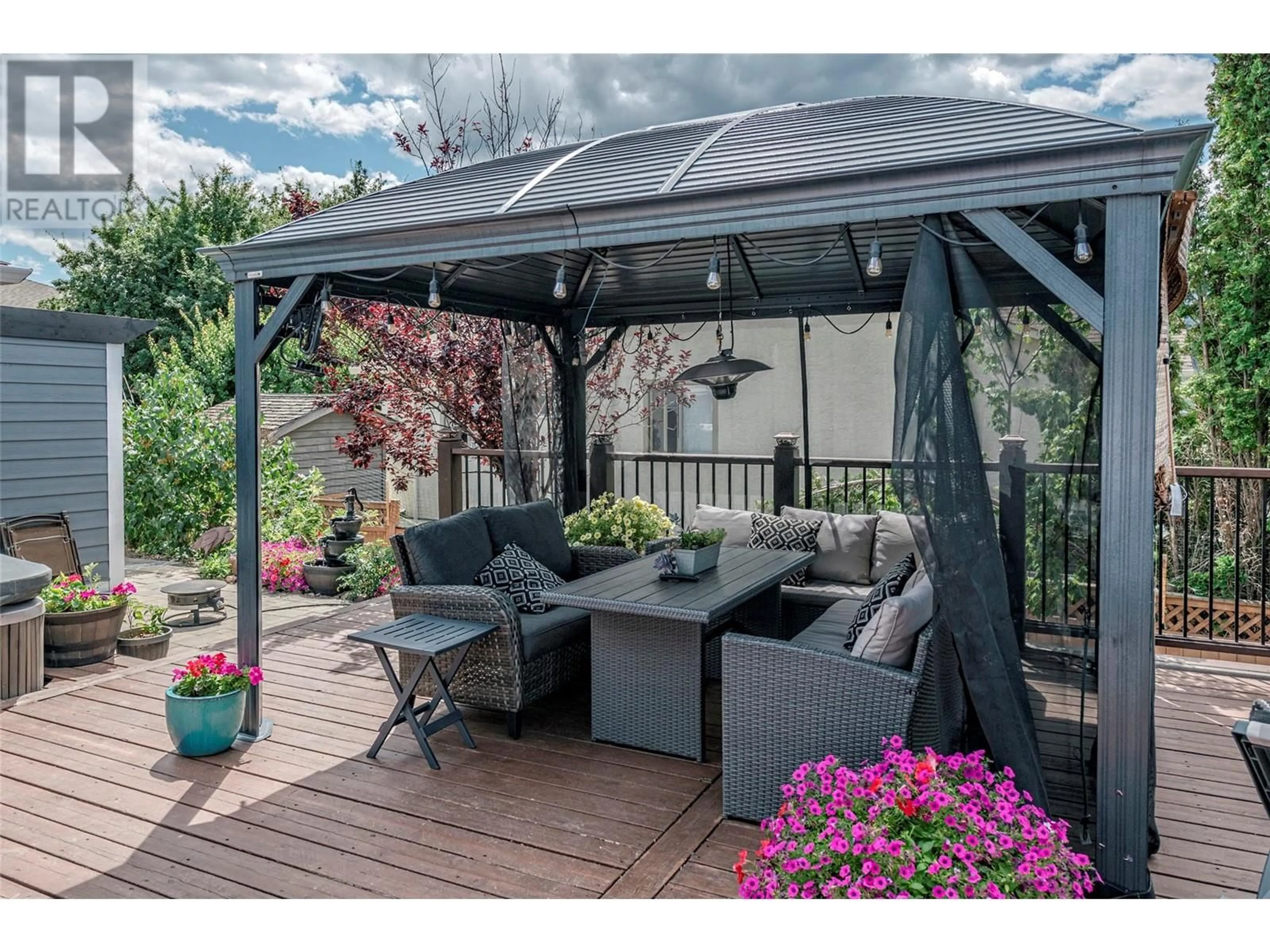 Patio, mountain view for 11888 Lambert Drive, Coldstream British Columbia V1B2P4