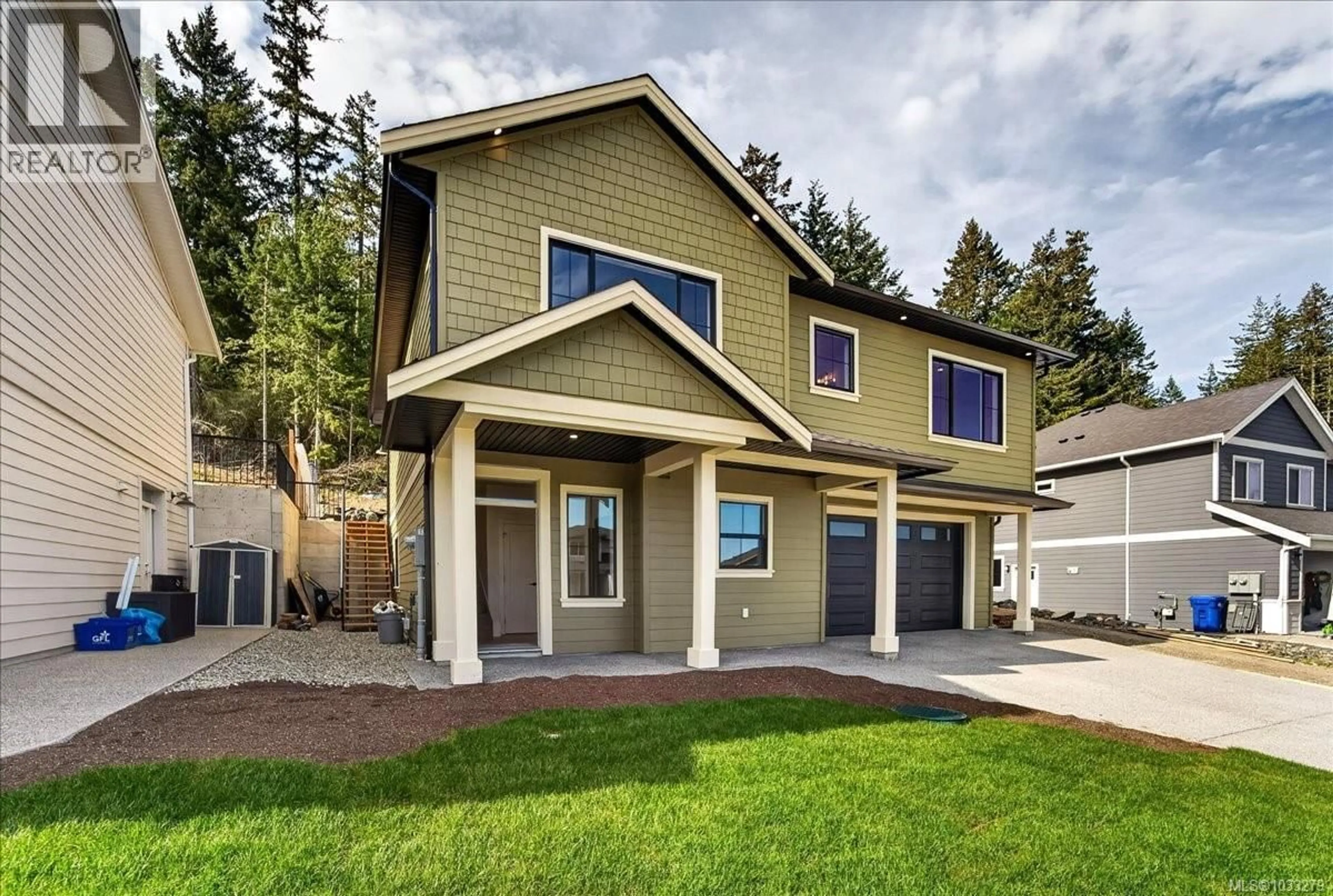 Home with vinyl exterior material, street for 2584 NICKSON WAY, Sooke British Columbia V9Z1P8