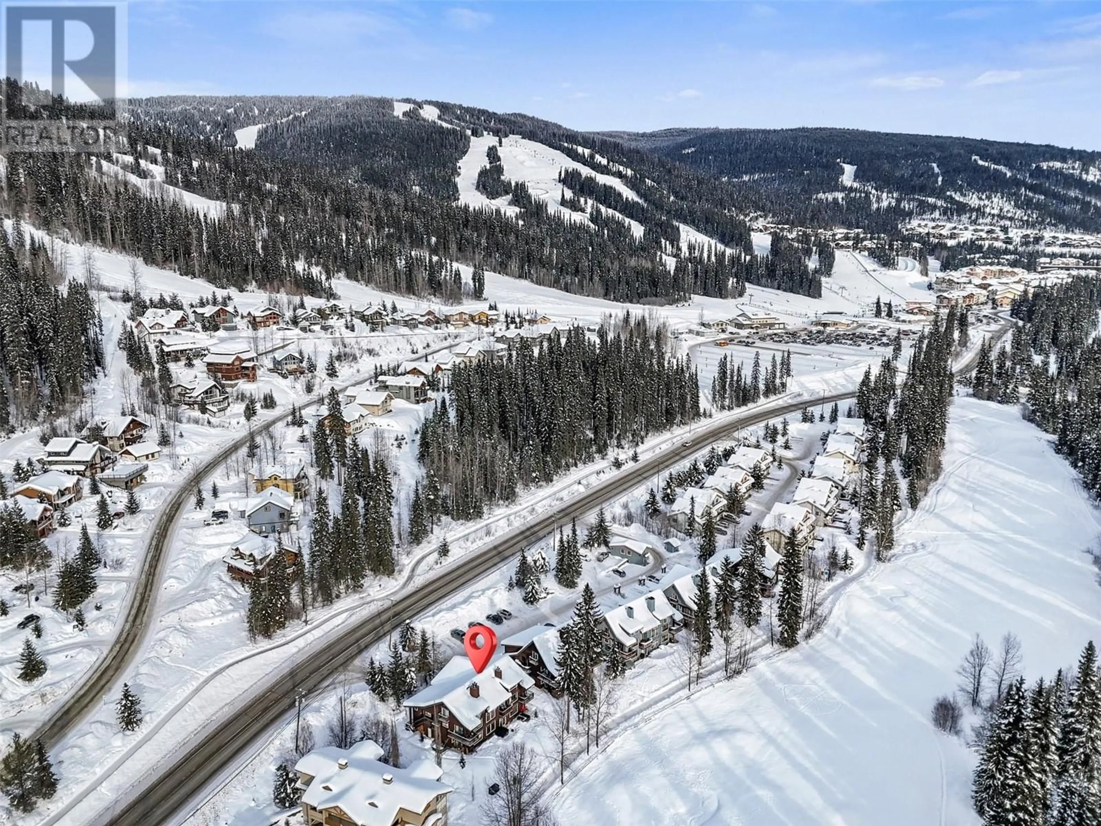 A pic from outside/outdoor area/front of a property/back of a property/a pic from drone, mountain view for 2140 SUN PEAKS Road Unit# 3, Kamloops British Columbia V0E5N0