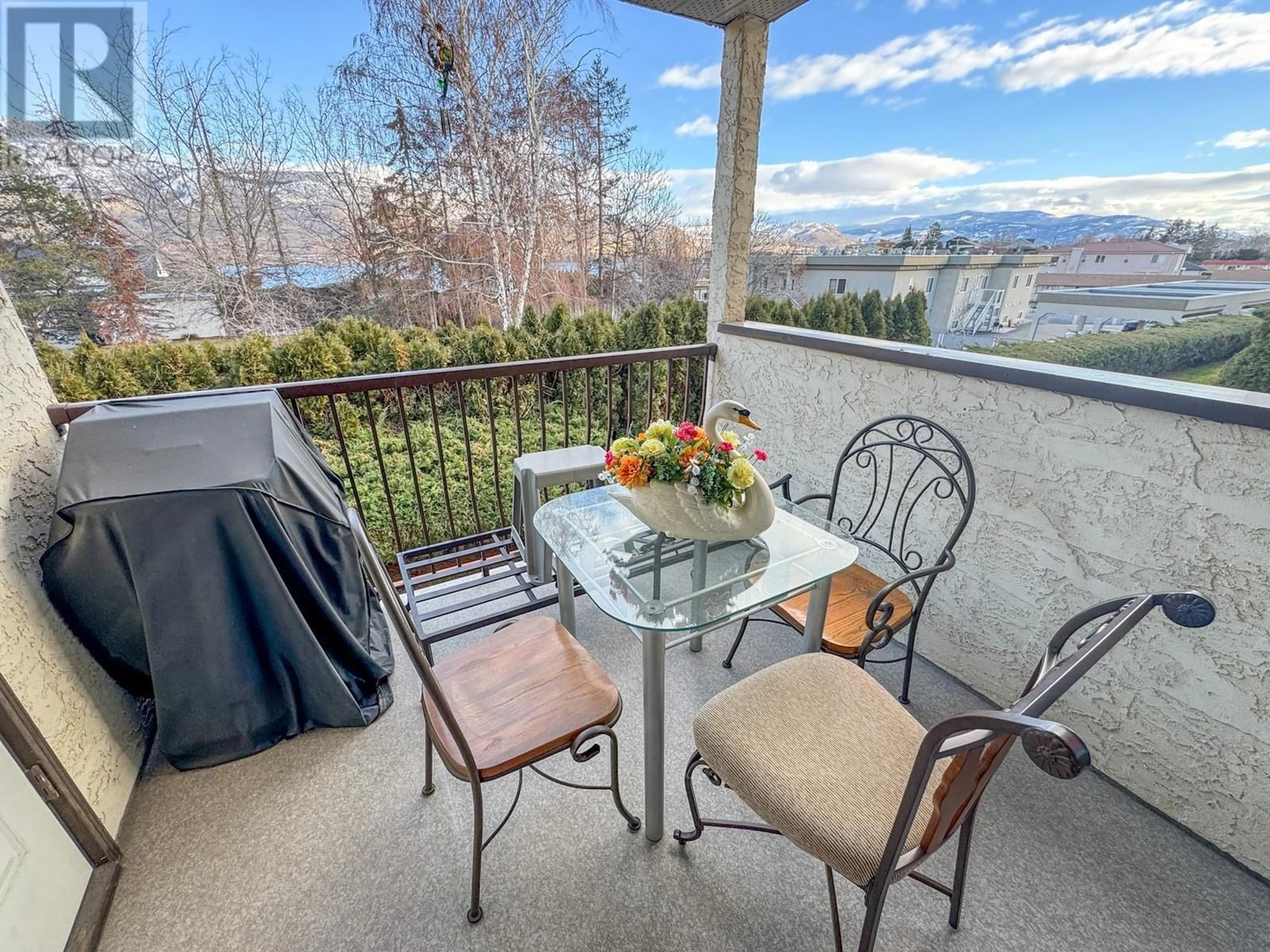 Patio, mountain view for 9107 62nd Avenue Unit# 16, Osoyoos British Columbia V0H1V0