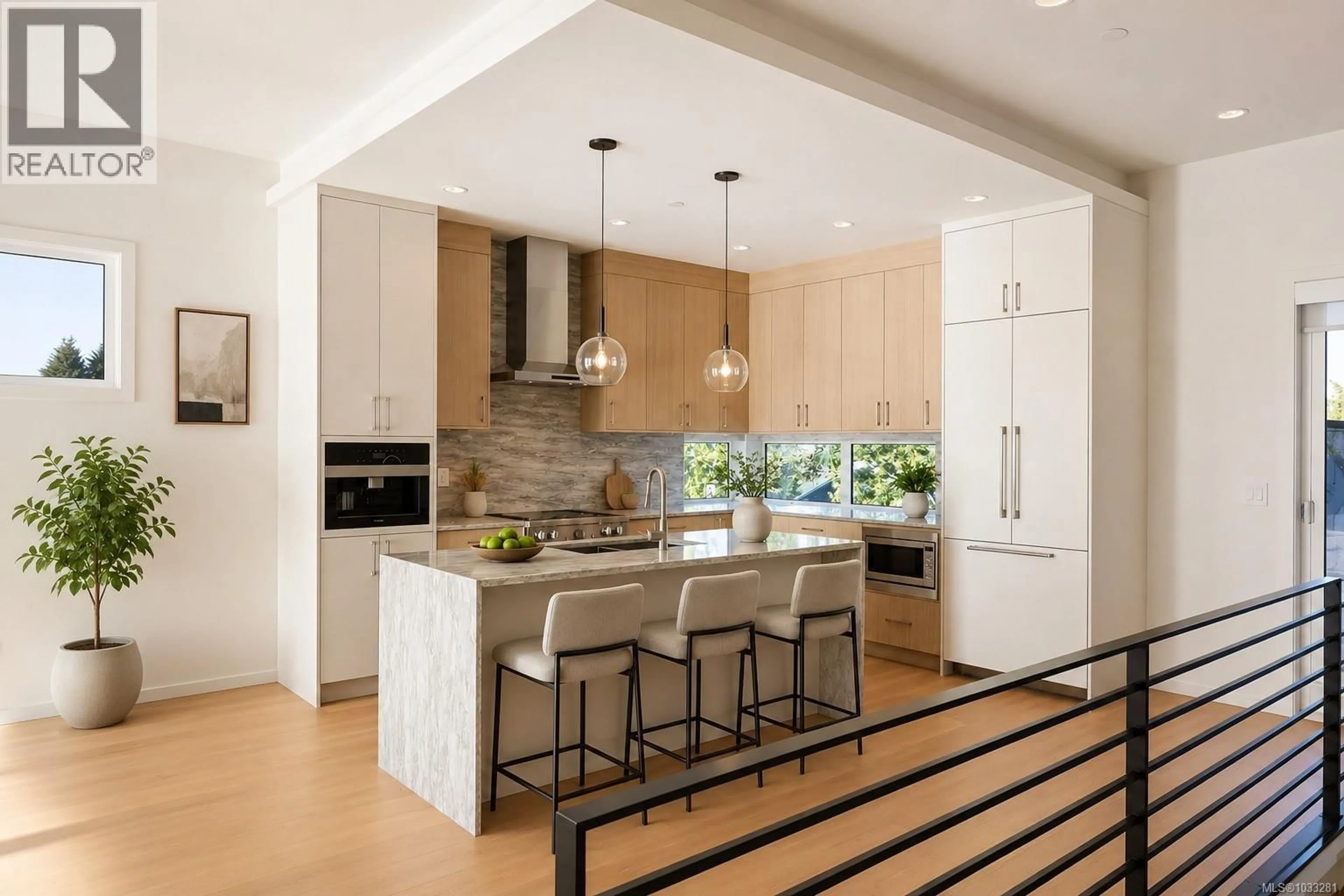 Contemporary kitchen, unknown for 302 - 10393 ALLBAY ROAD, Sidney British Columbia V8L2N8
