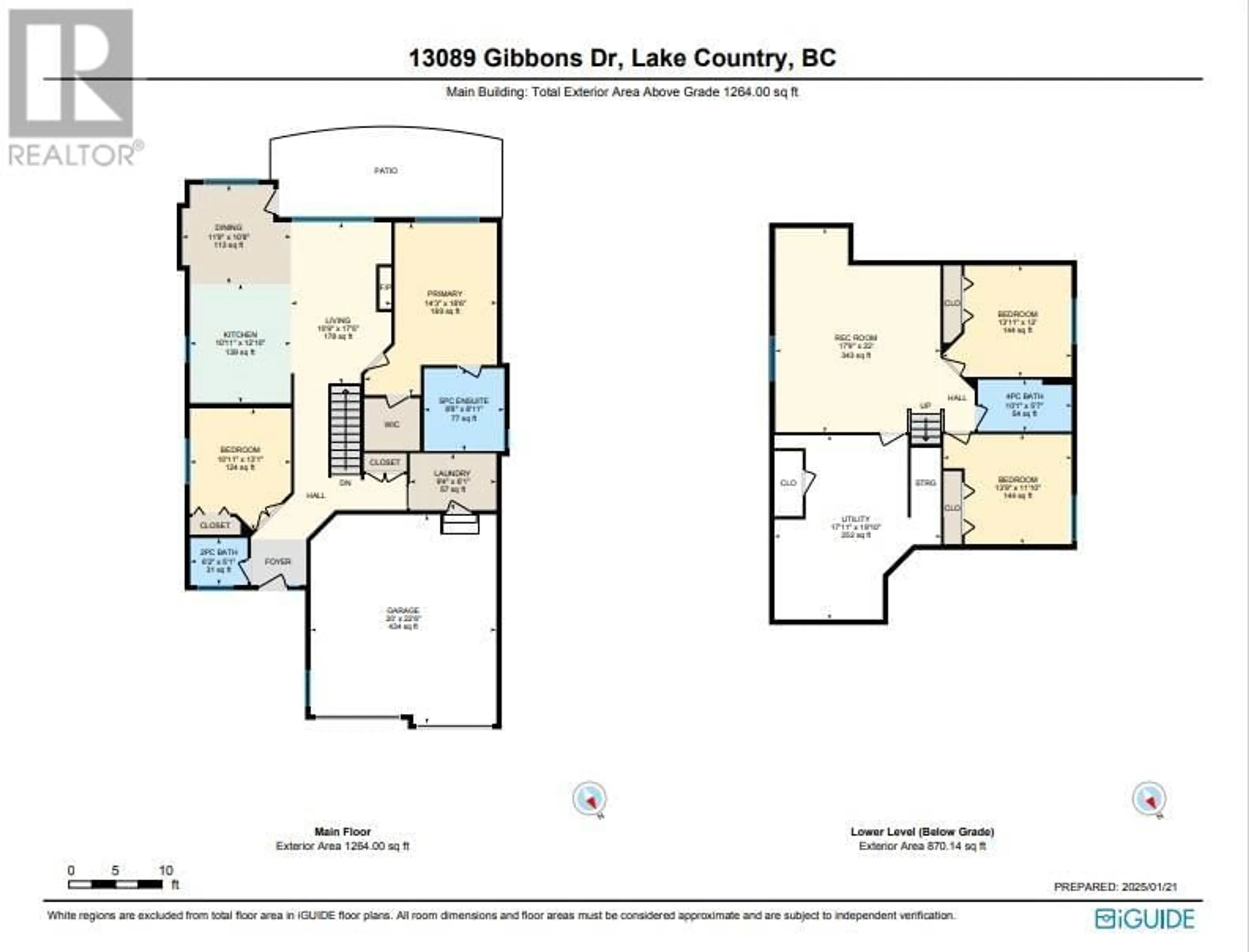 Floor plan for 13089 Gibbons Drive, Lake Country British Columbia V4V2S4