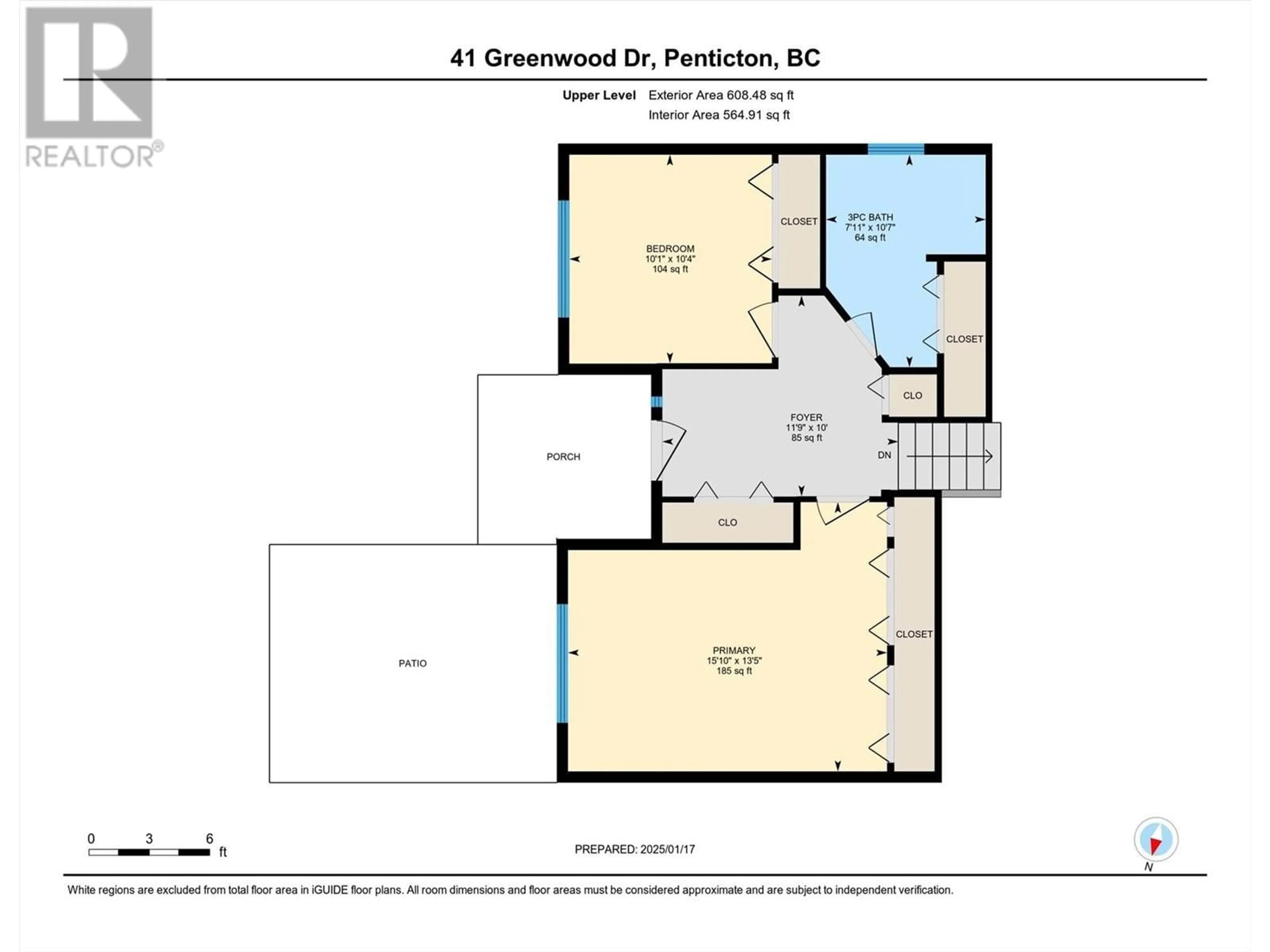 Floor plan for 41 GREENWOOD Drive, Penticton British Columbia V2A7P8