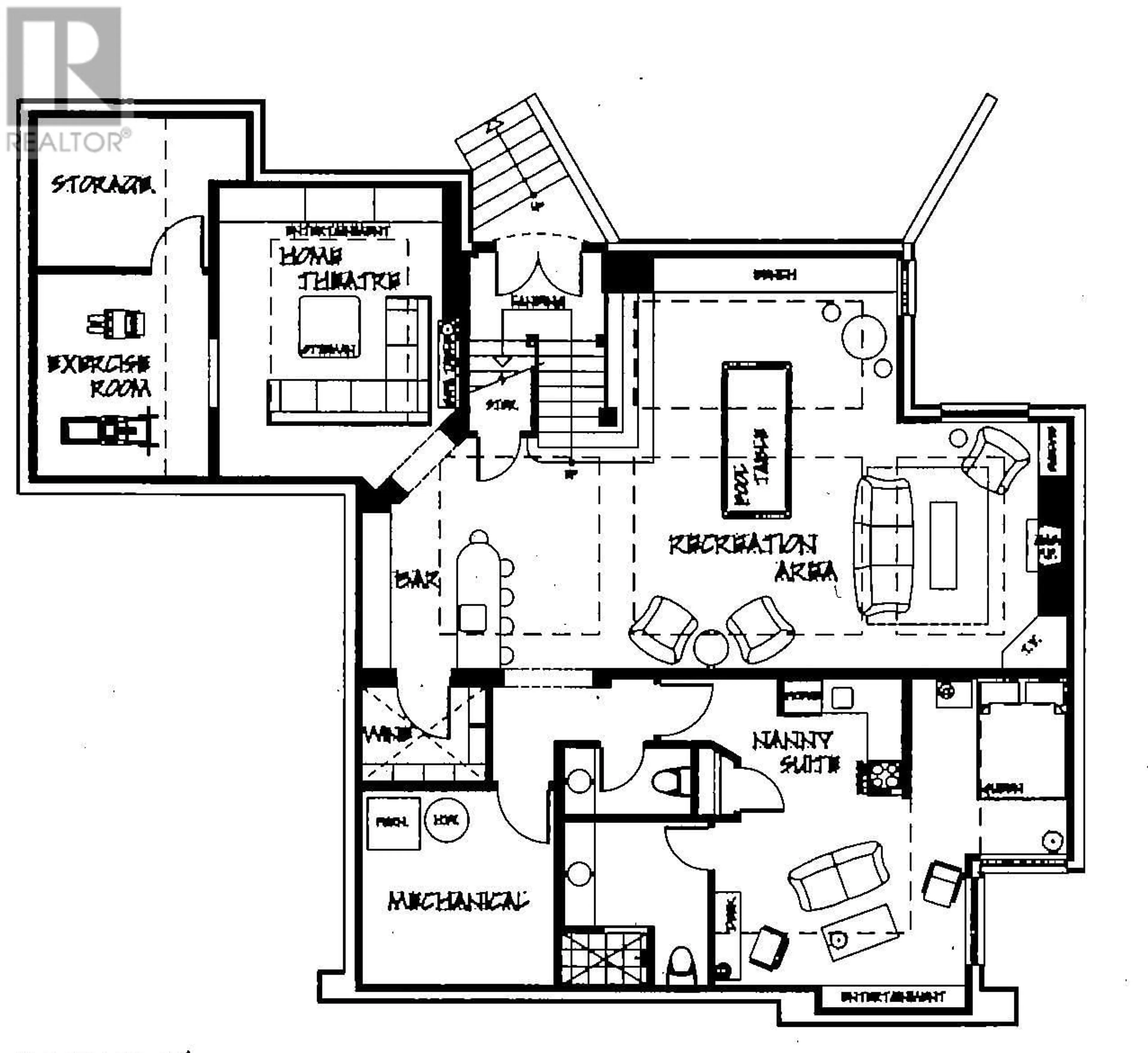 Floor plan for 965 Westpoint Drive, Kelowna British Columbia V1W2Z3