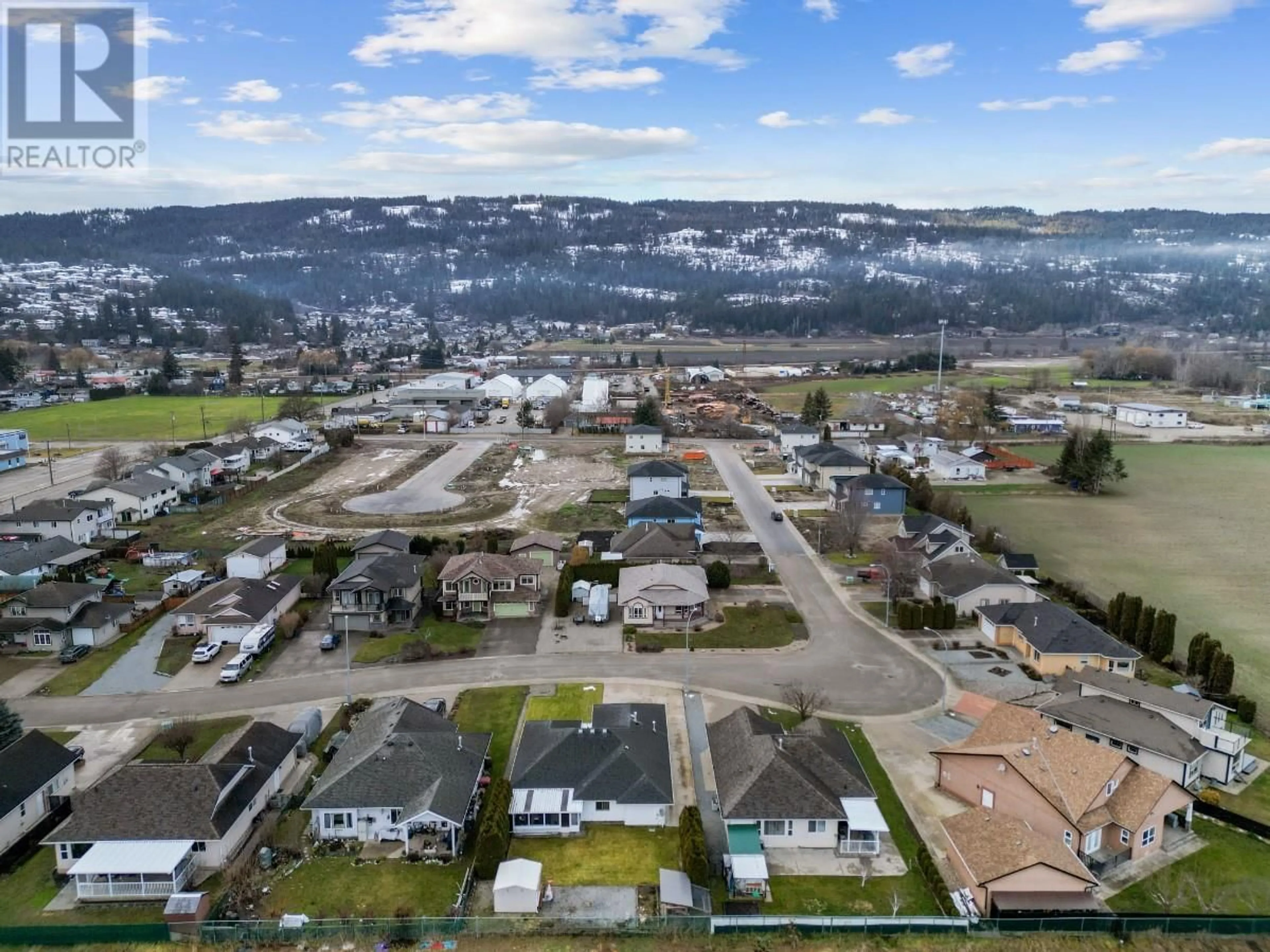 A pic from outside/outdoor area/front of a property/back of a property/a pic from drone, unknown for 2208 Heitman Street, Enderby British Columbia V0E1V2