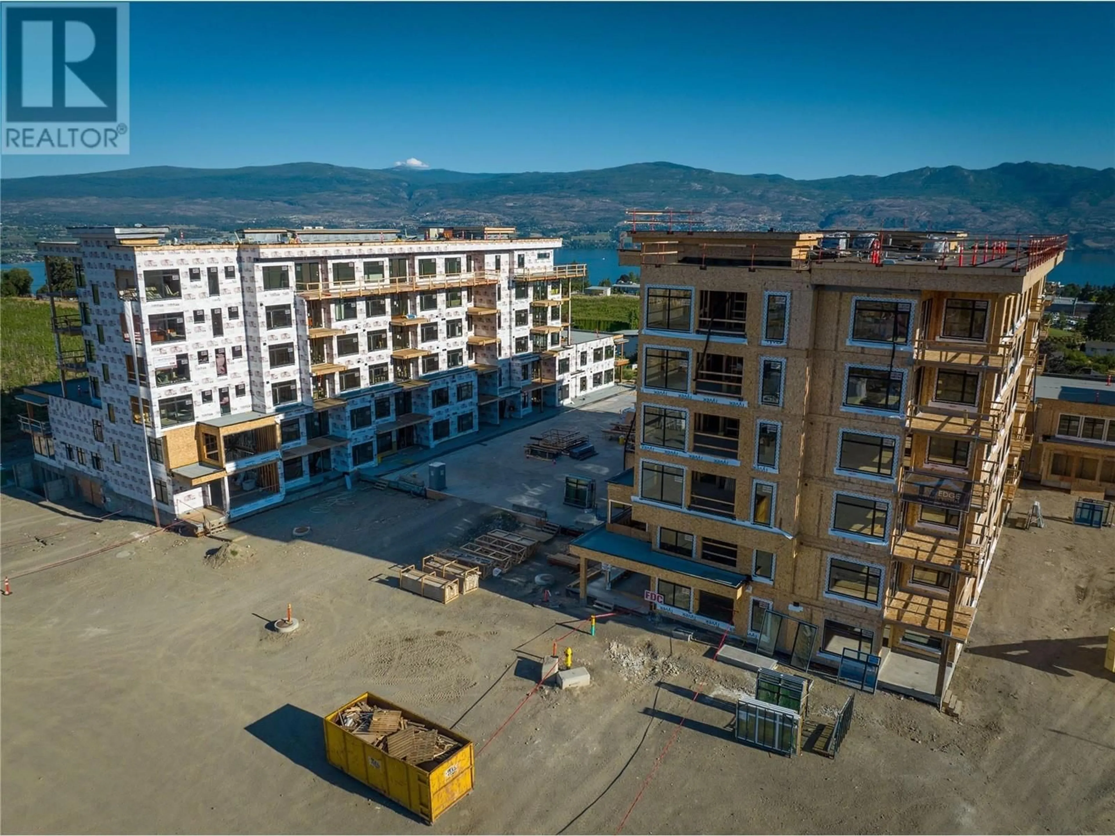 A pic from outside/outdoor area/front of a property/back of a property/a pic from drone, building for 2760 Olalla Road Unit# 210, West Kelowna British Columbia V1Z2A9