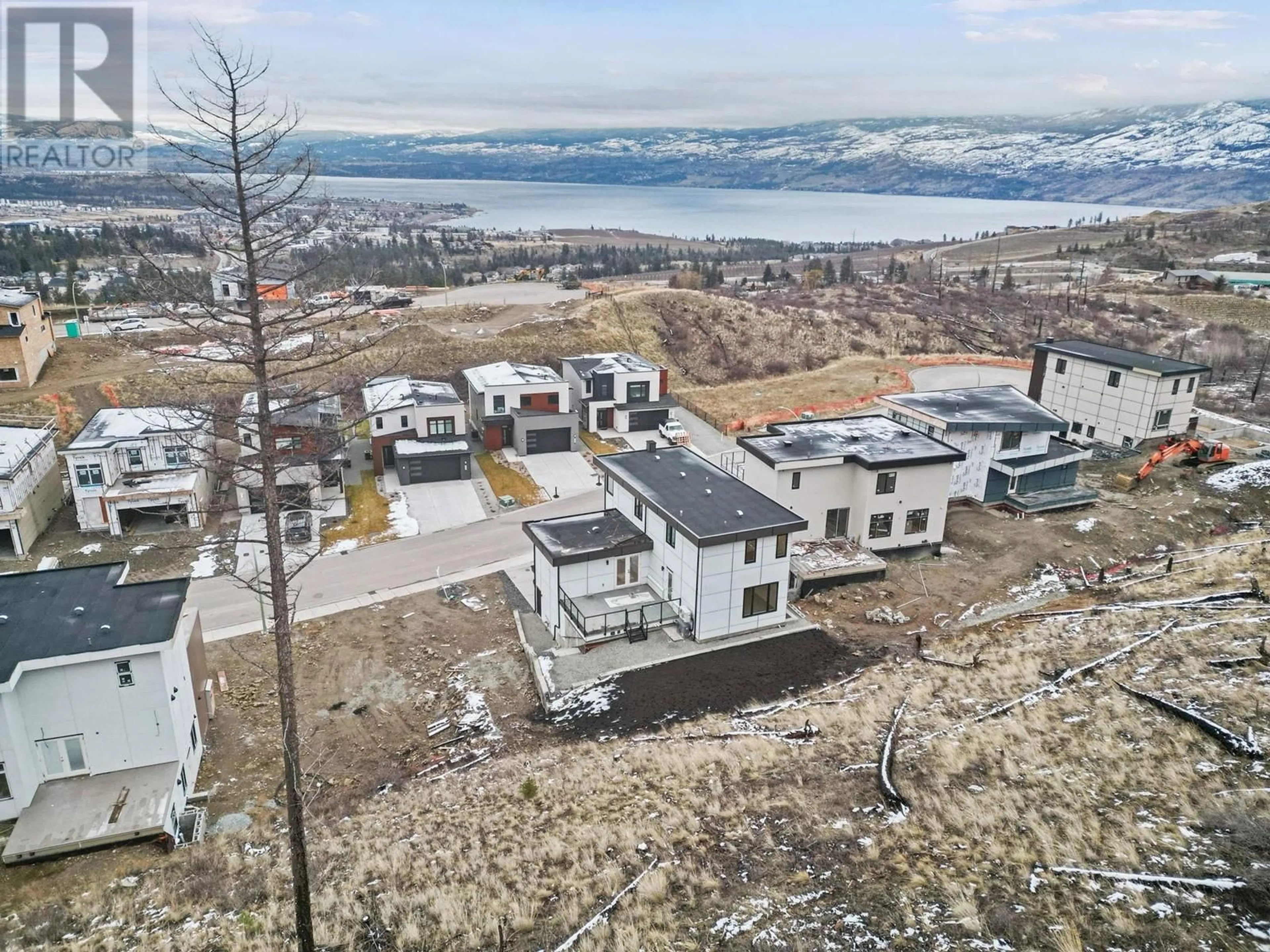 A pic from outside/outdoor area/front of a property/back of a property/a pic from drone, mountain view for 3774 ASTORIA DRIVE, West Kelowna British Columbia V4T0B1