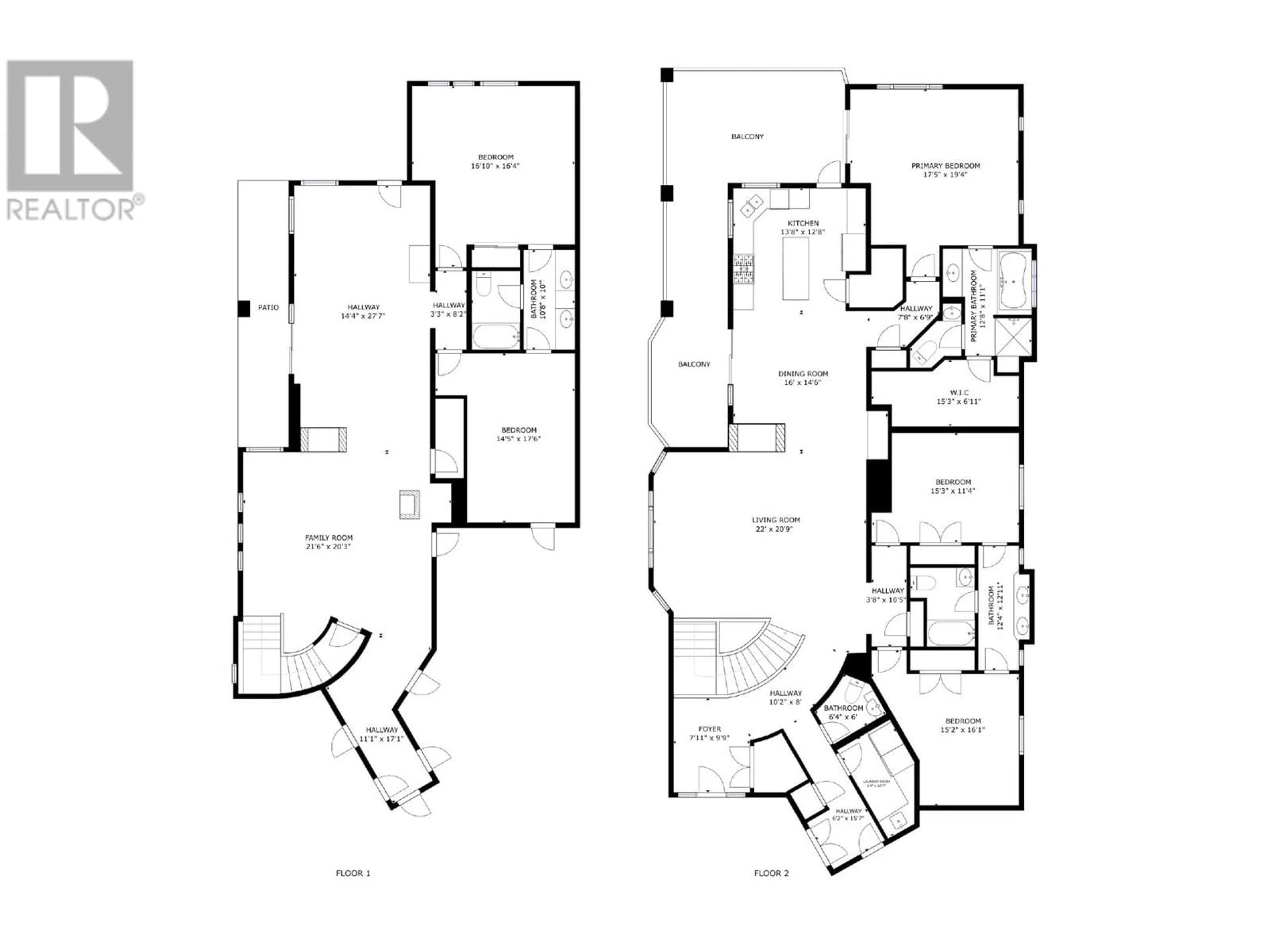 Floor plan for 5016 Seon Crescent, Kelowna British Columbia V1W5G6