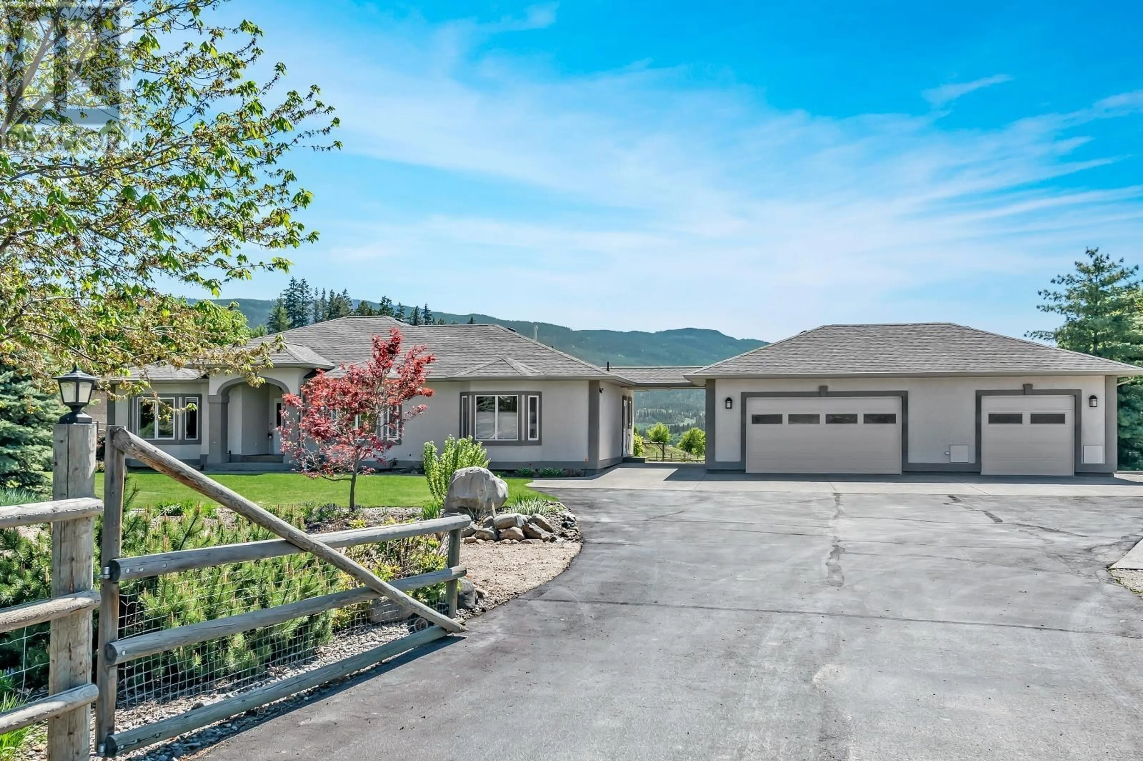 Home with vinyl exterior material, unknown for 9474 BUCHANAN ROAD, Coldstream British Columbia V1B2X1