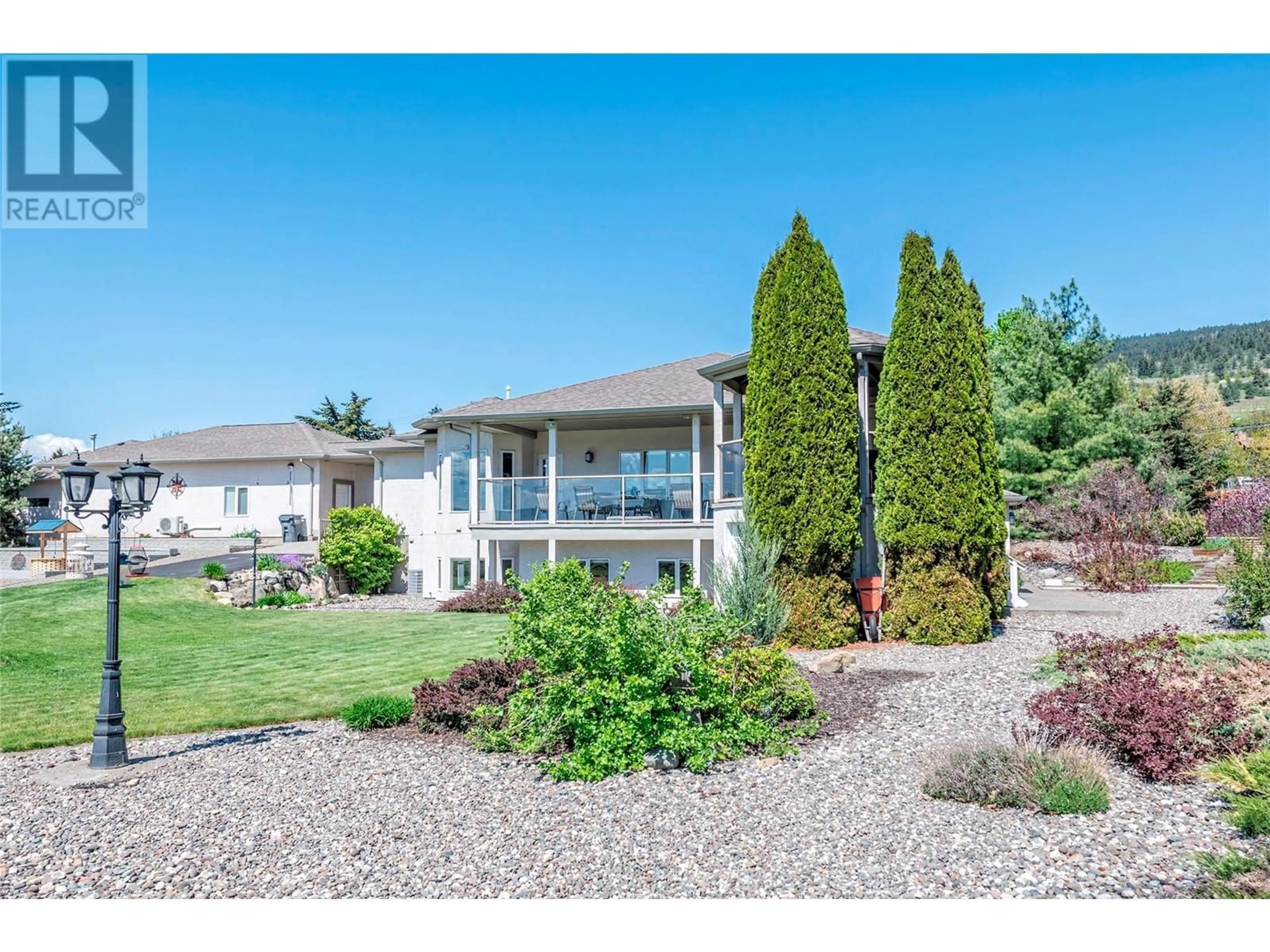 Home with vinyl exterior material, water/lake/river/ocean view for 9474 BUCHANAN ROAD, Coldstream British Columbia V1B2X1
