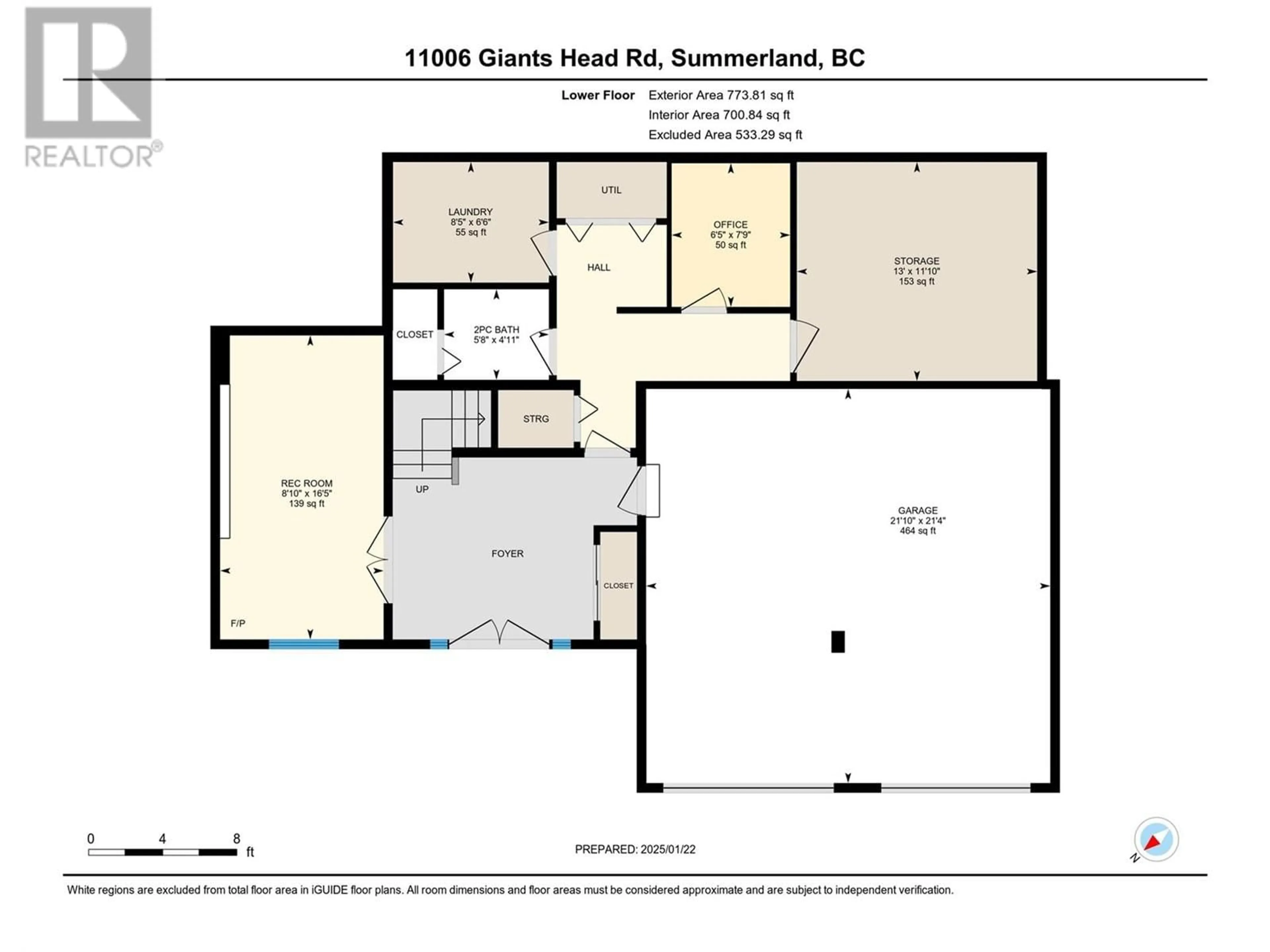 Floor plan for 11006 Giants Head Road, Summerland British Columbia V0H1Z7