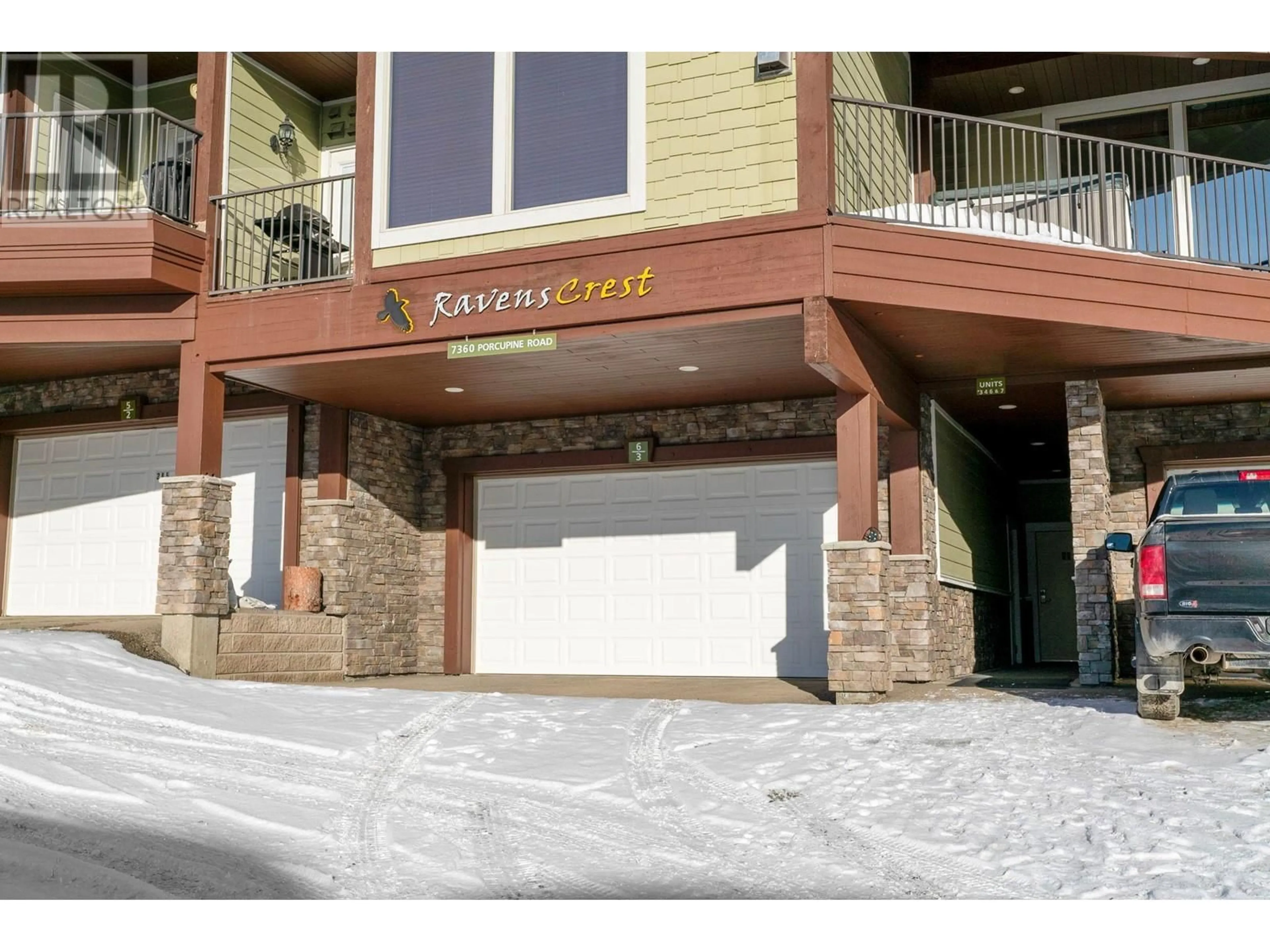 Indoor foyer for 7360 Porcupine Road Unit# 6, Big White British Columbia V1P1P3