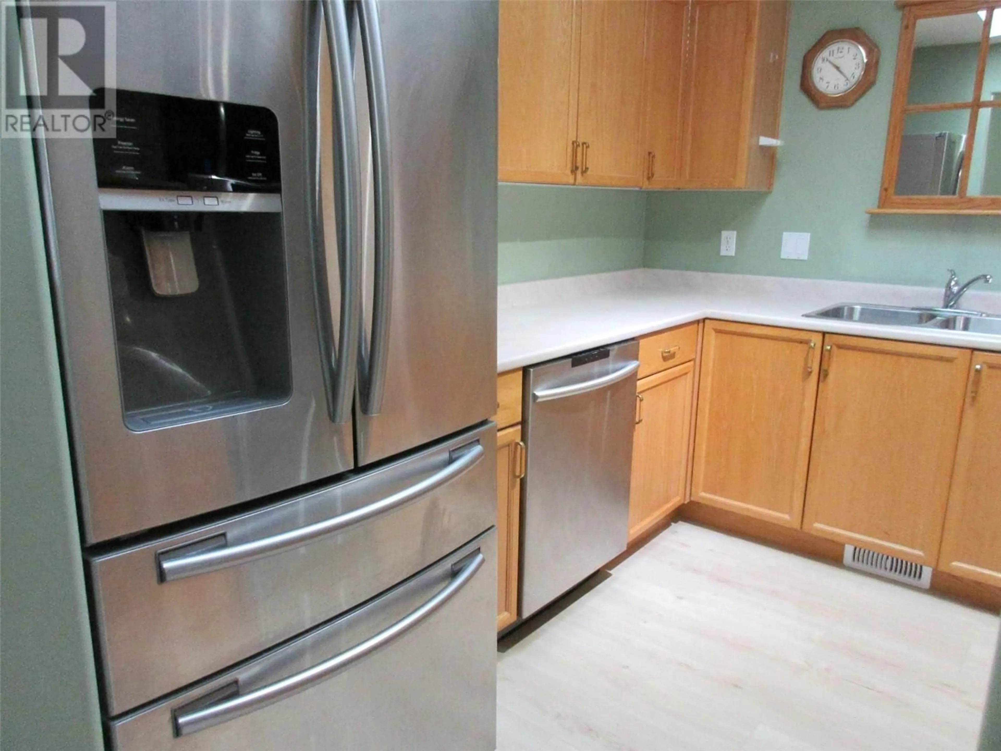 Standard kitchen, ceramic/tile floor for 2760 Voght Street Unit# 3, Merritt British Columbia V1K1C8