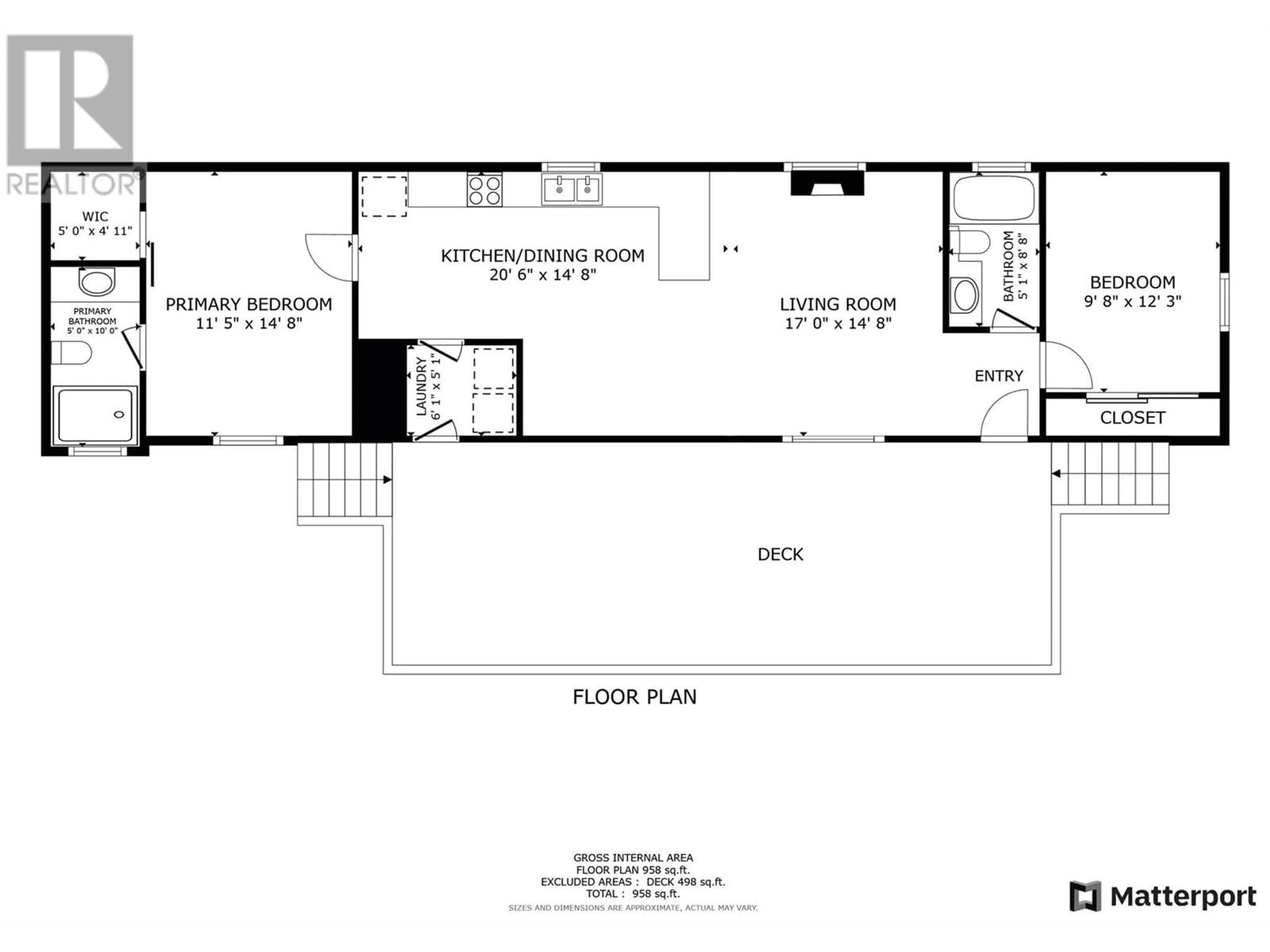 Floor plan for 1705 Hillier Road E Unit# 2, Sicamous British Columbia V0E2V4