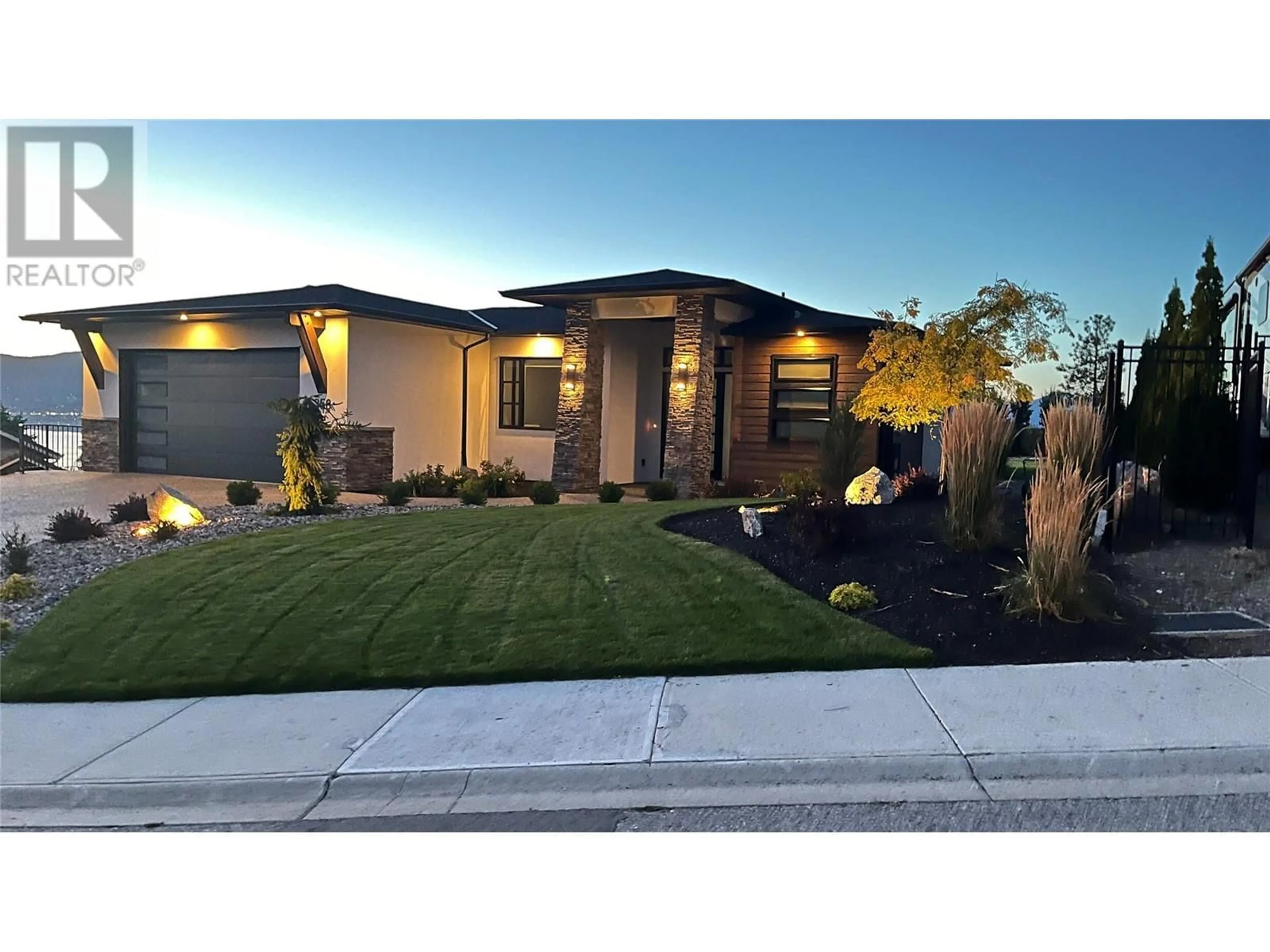 Home with brick exterior material, street for 356 Tanager Drive, Kelowna British Columbia V1W4T6