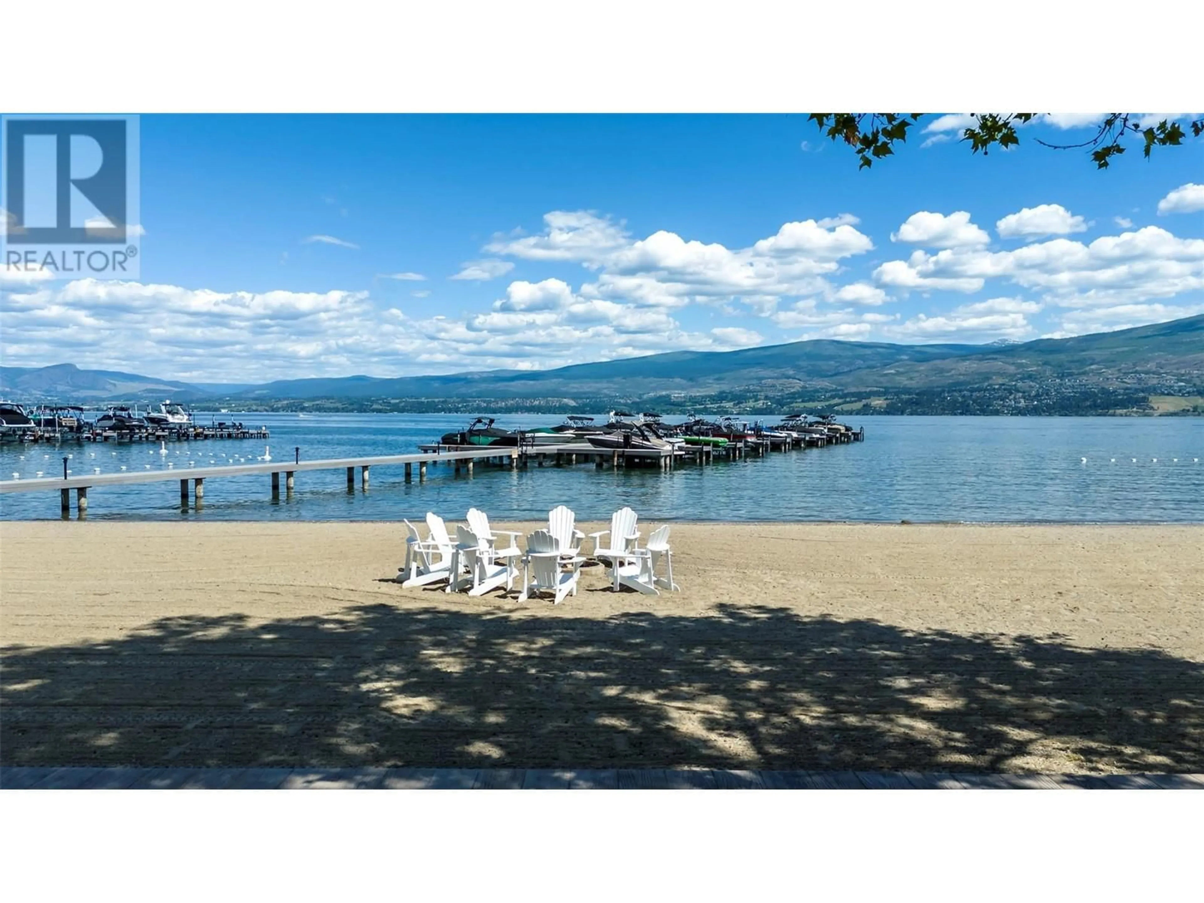 Patio, water/lake/river/ocean view for 8 - 3750 WEST BAY ROAD, West Kelowna British Columbia V4T0A4