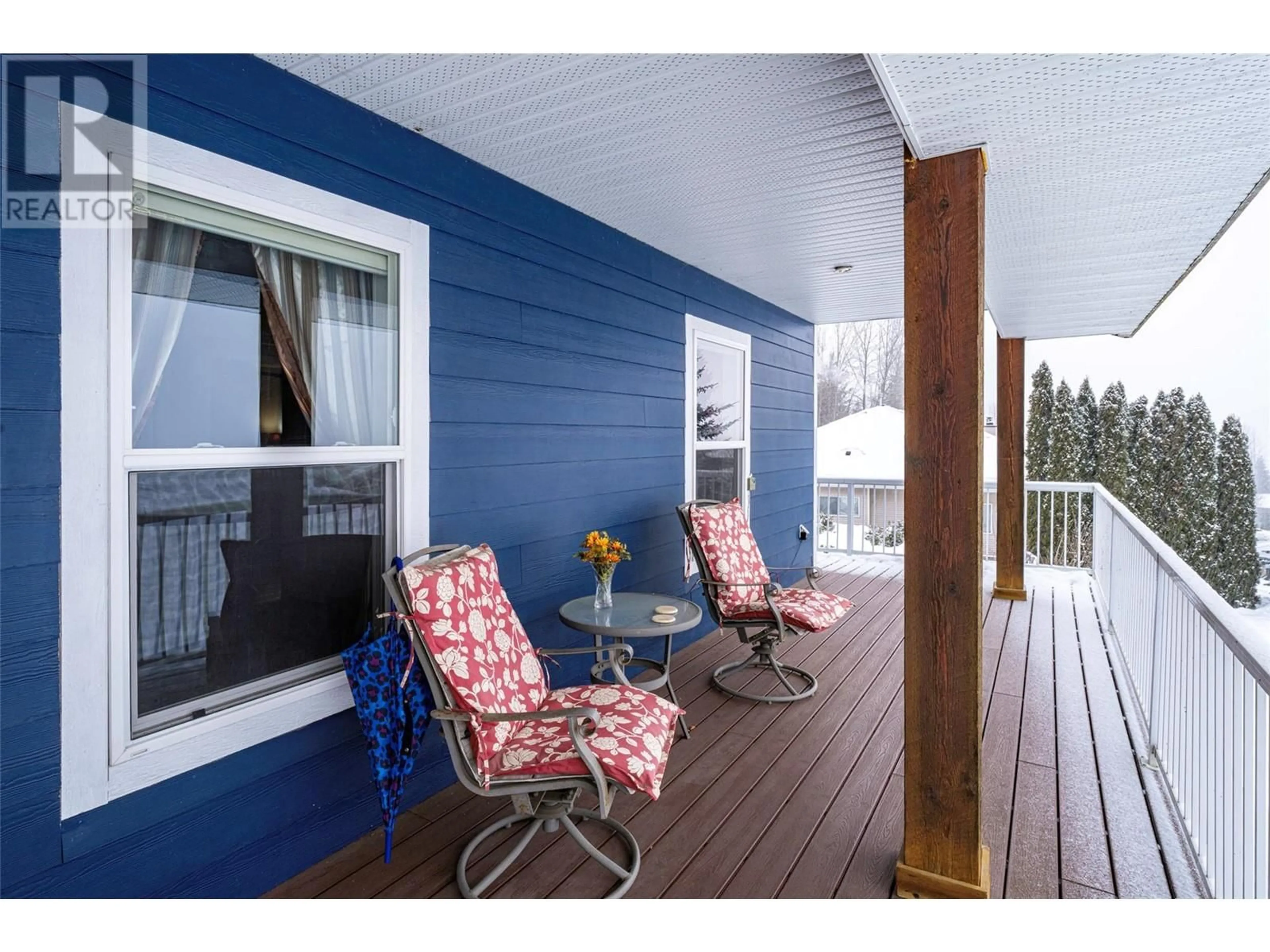 Patio, water/lake/river/ocean view for 2104 Country Woods Road, Sorrento British Columbia V0E2W1