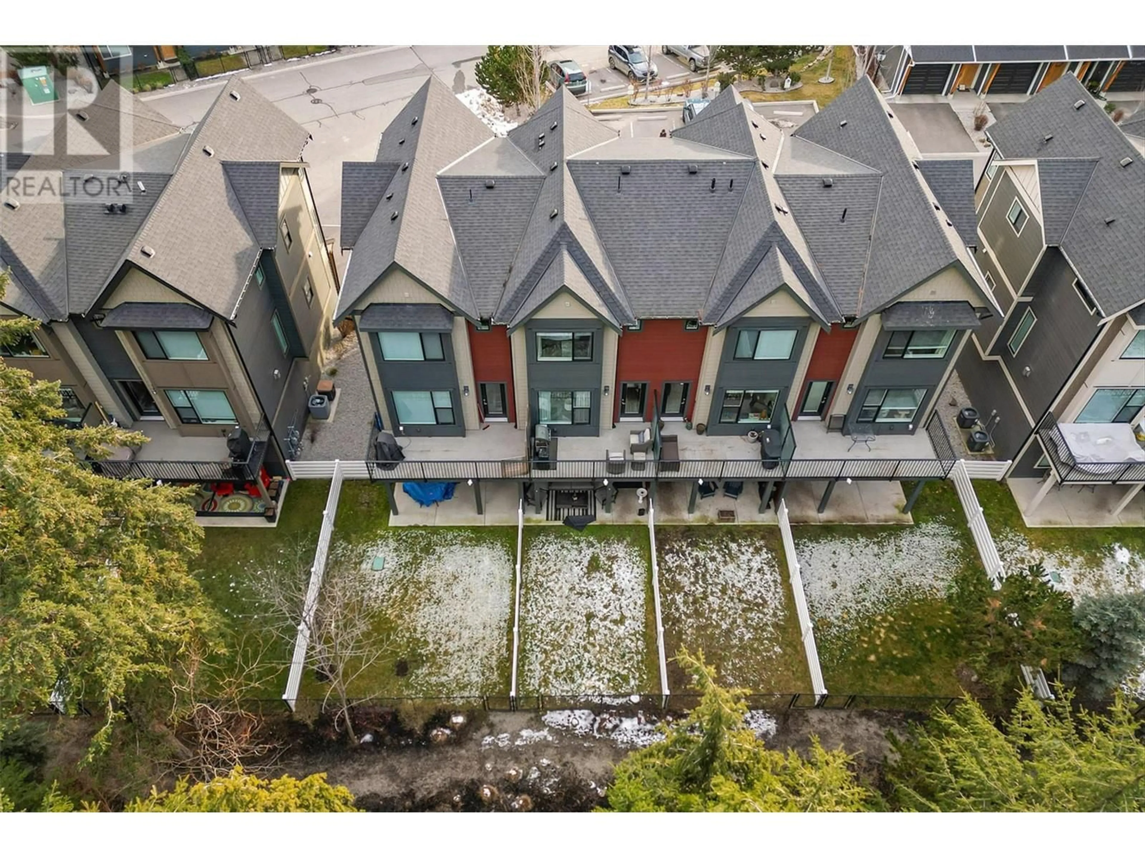 A pic from outside/outdoor area/front of a property/back of a property/a pic from drone, city buildings view from balcony for 43 - 2490 TUSCANY DRIVE, West Kelowna British Columbia V4T3M4