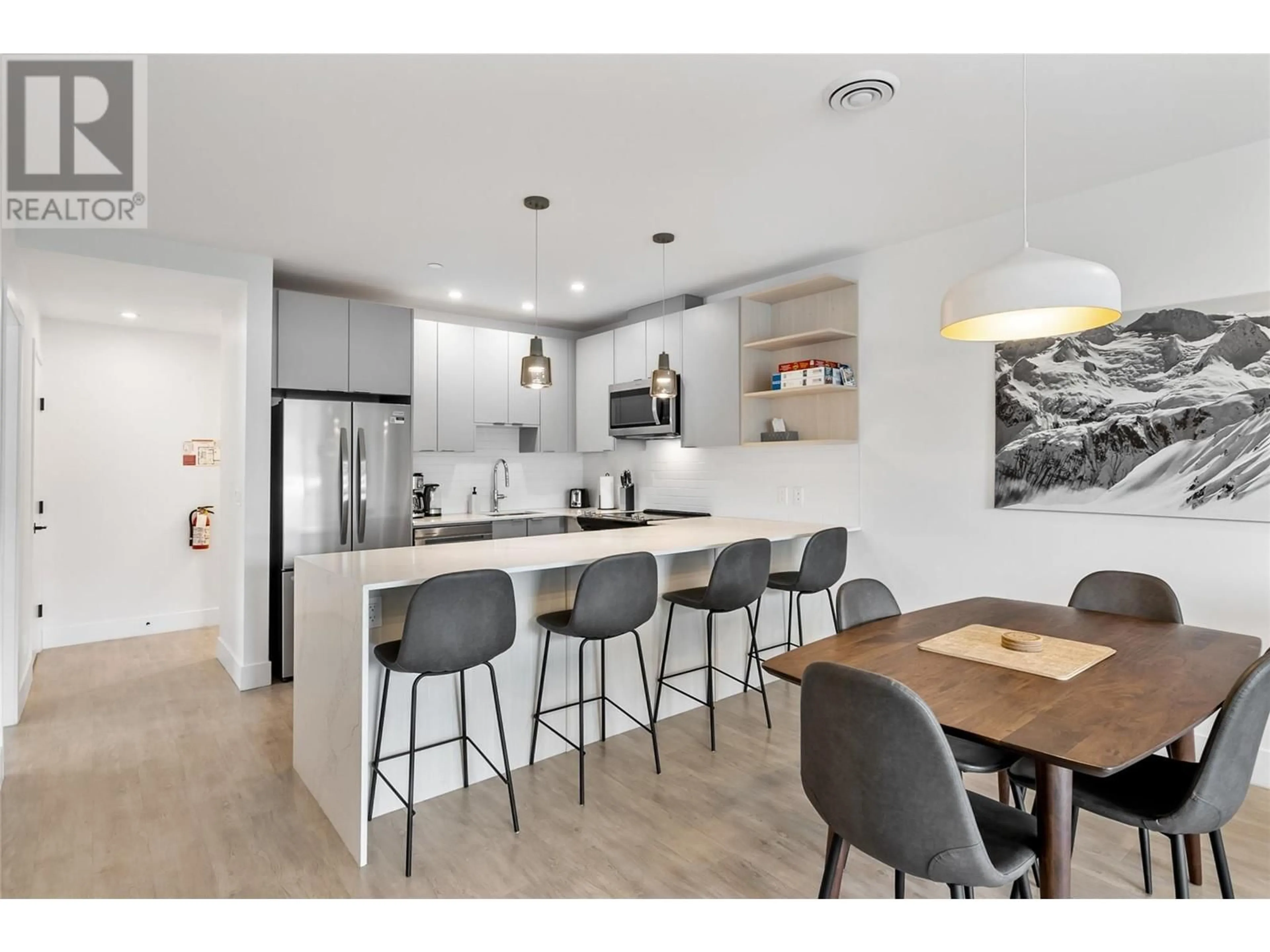 Open concept kitchen, unknown for 1701 Coursier Avenue Unit# 4307, Revelstoke British Columbia V0E2S3