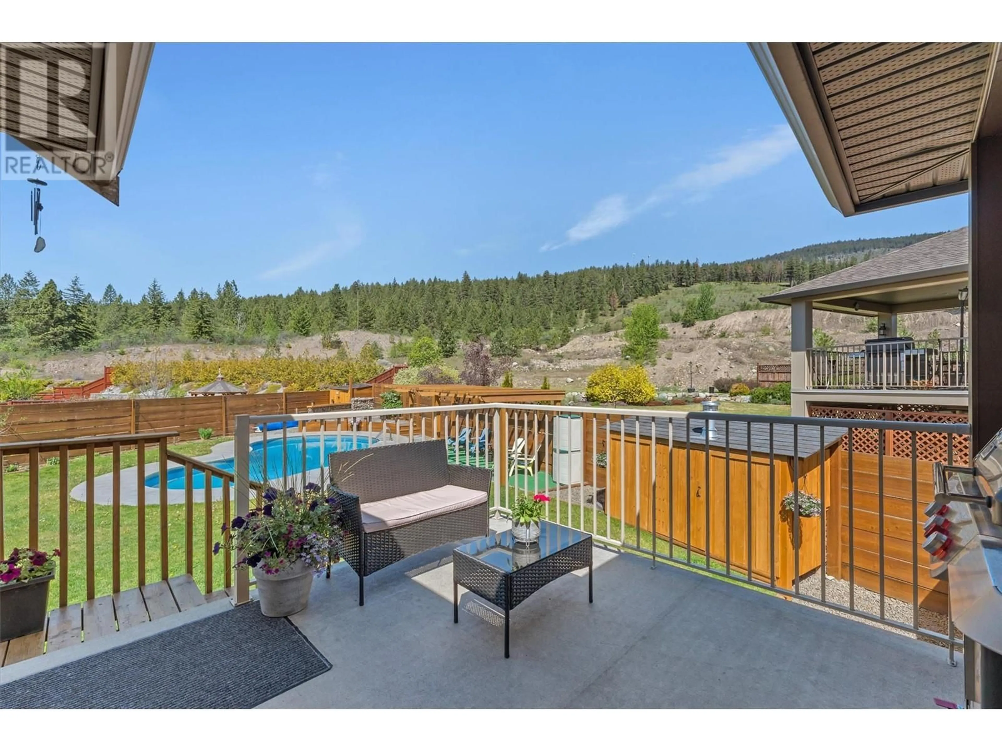 Patio, water/lake/river/ocean view for 2570 Copper Ridge Way, West Kelowna British Columbia V4T2X6