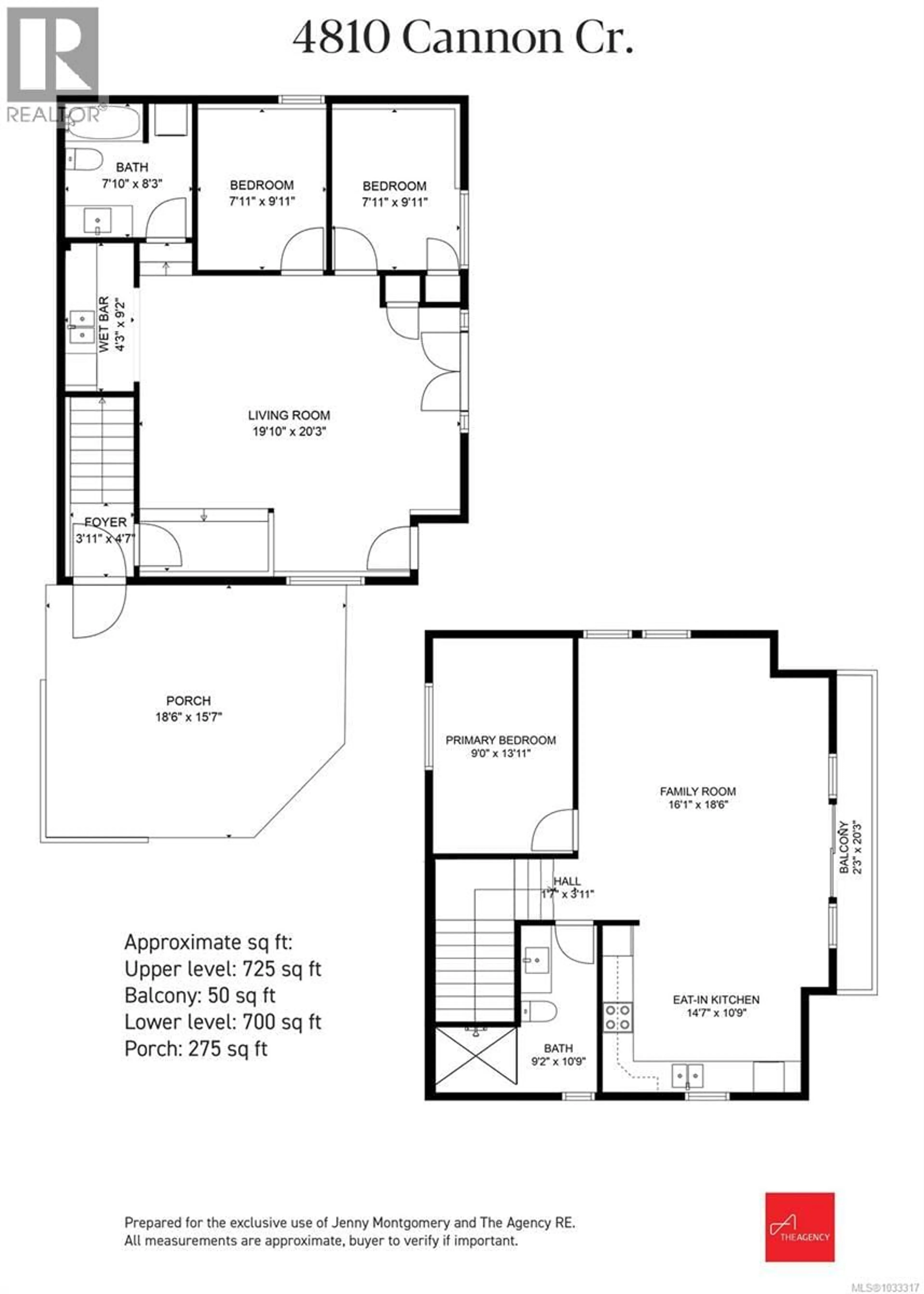 Floor plan for 4810 CANNON CRESCENT, Pender Island British Columbia V0N2M2