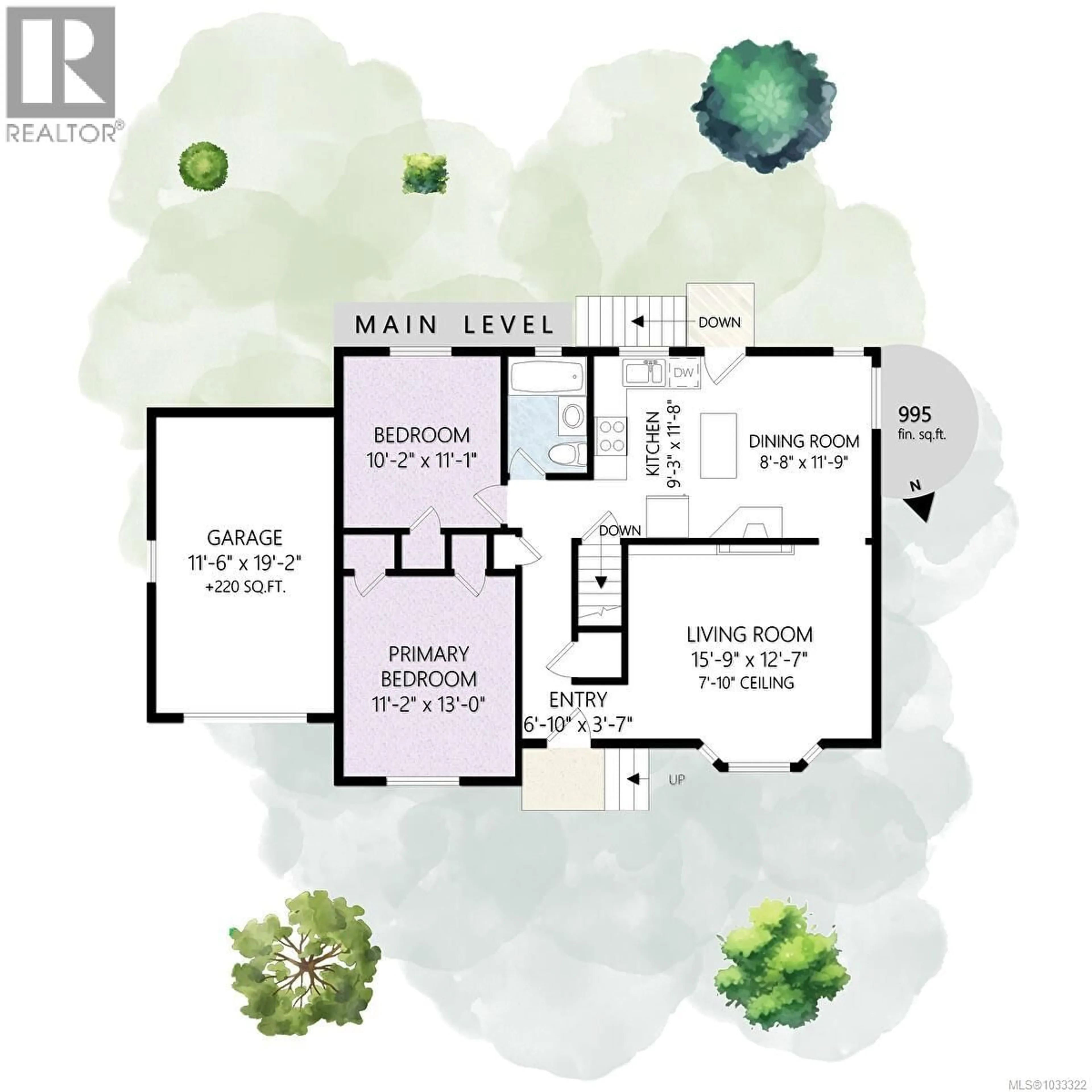 Floor plan for 667 JONES TERRACE, Saanich British Columbia V8Z2L6