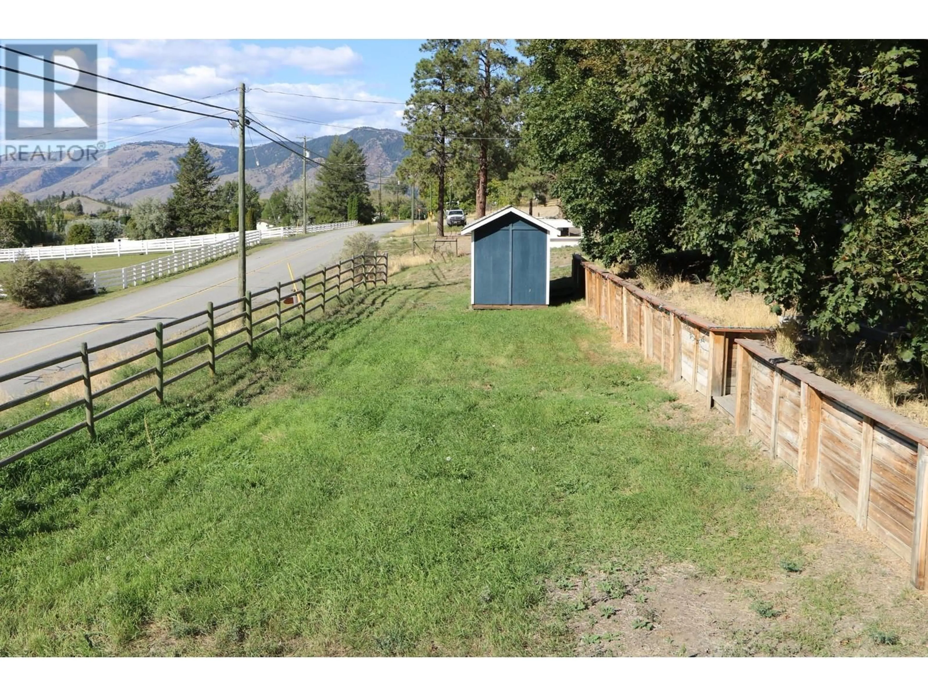 A pic from outside/outdoor area/front of a property/back of a property/a pic from drone, mountain view for 6880 BARNHARTVALE Road, Kamloops British Columbia V2C6V7