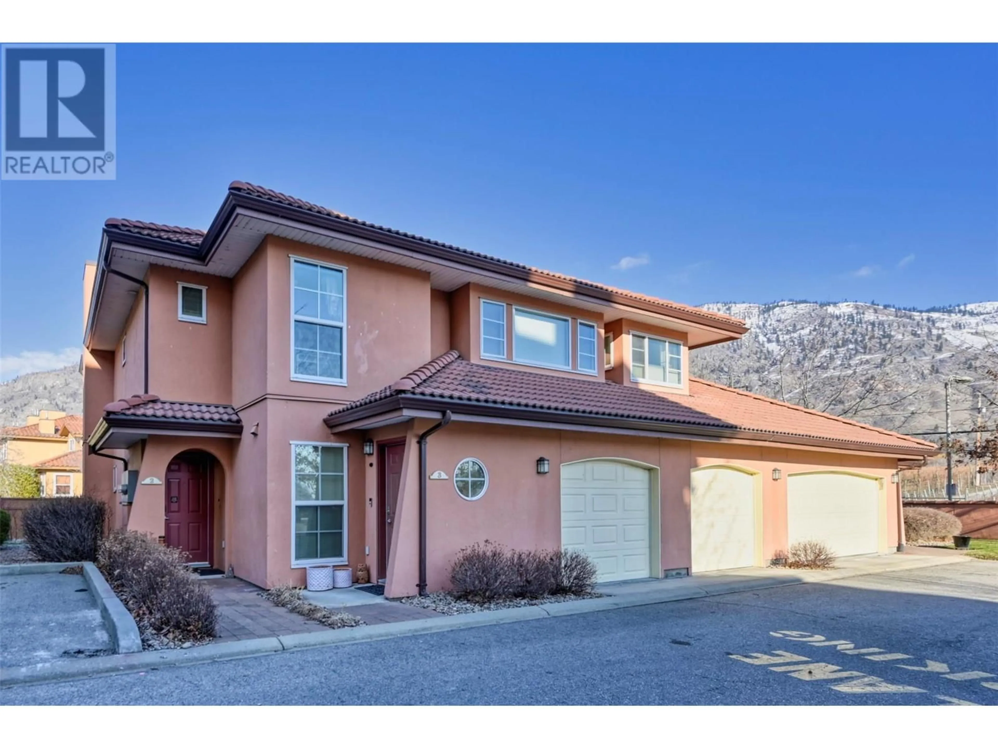 Home with brick exterior material, mountain view for 7600 COTTONWOOD Drive Unit# 3, Osoyoos British Columbia V0H1V3