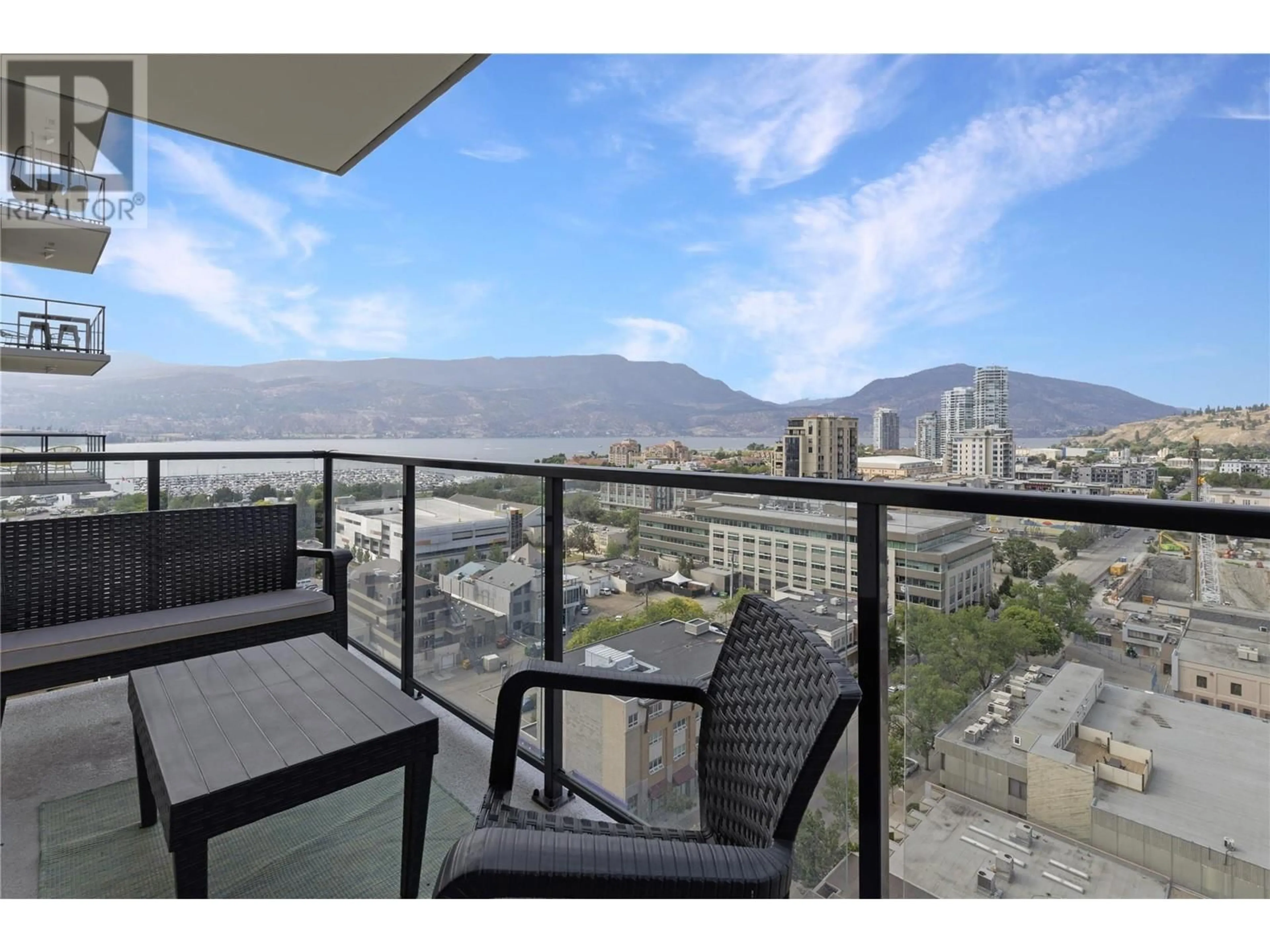 Balcony in the apartment, unknown for 1471 St Paul Street Unit# 1610, Kelowna British Columbia V1Y2E4